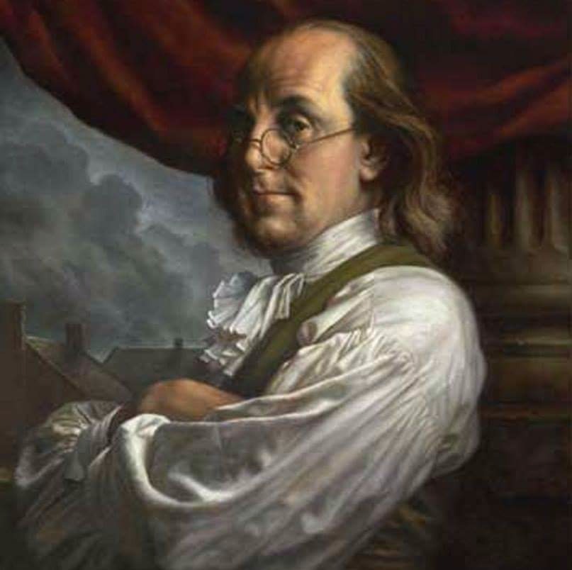 У Бенджамина Франклина был план достижения морального совершенства за ...