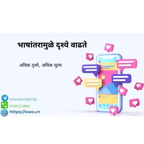 भाषांतरामुळे दृश्ये वाढते: भाषांतरामुळे दृश्ये वाढतात, तुमच्या सामग्रीला विस्तृत प्रेक्षकांपर्यंत पोहोचण्याची संधी मिळते.