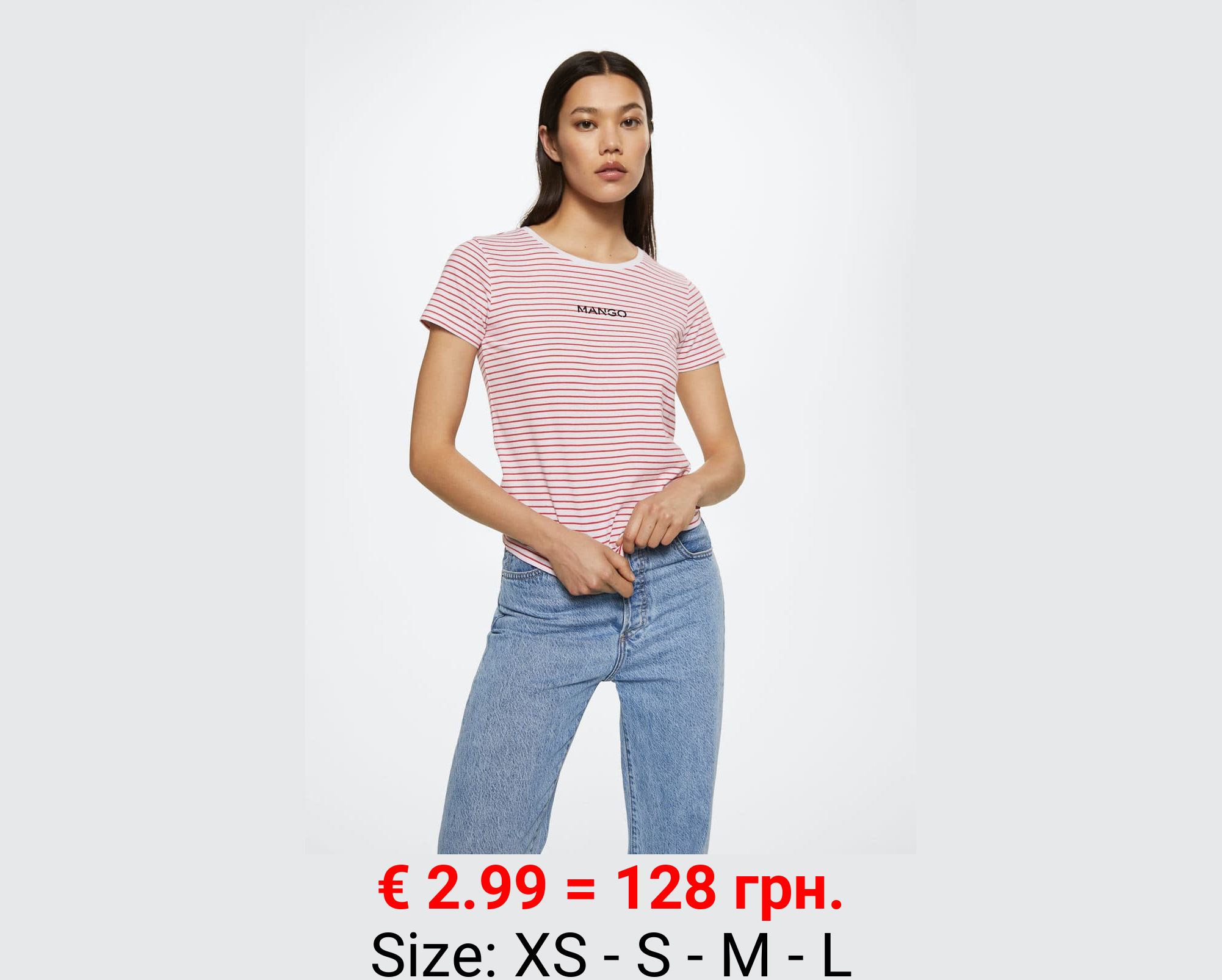 Camiseta logo metalizado