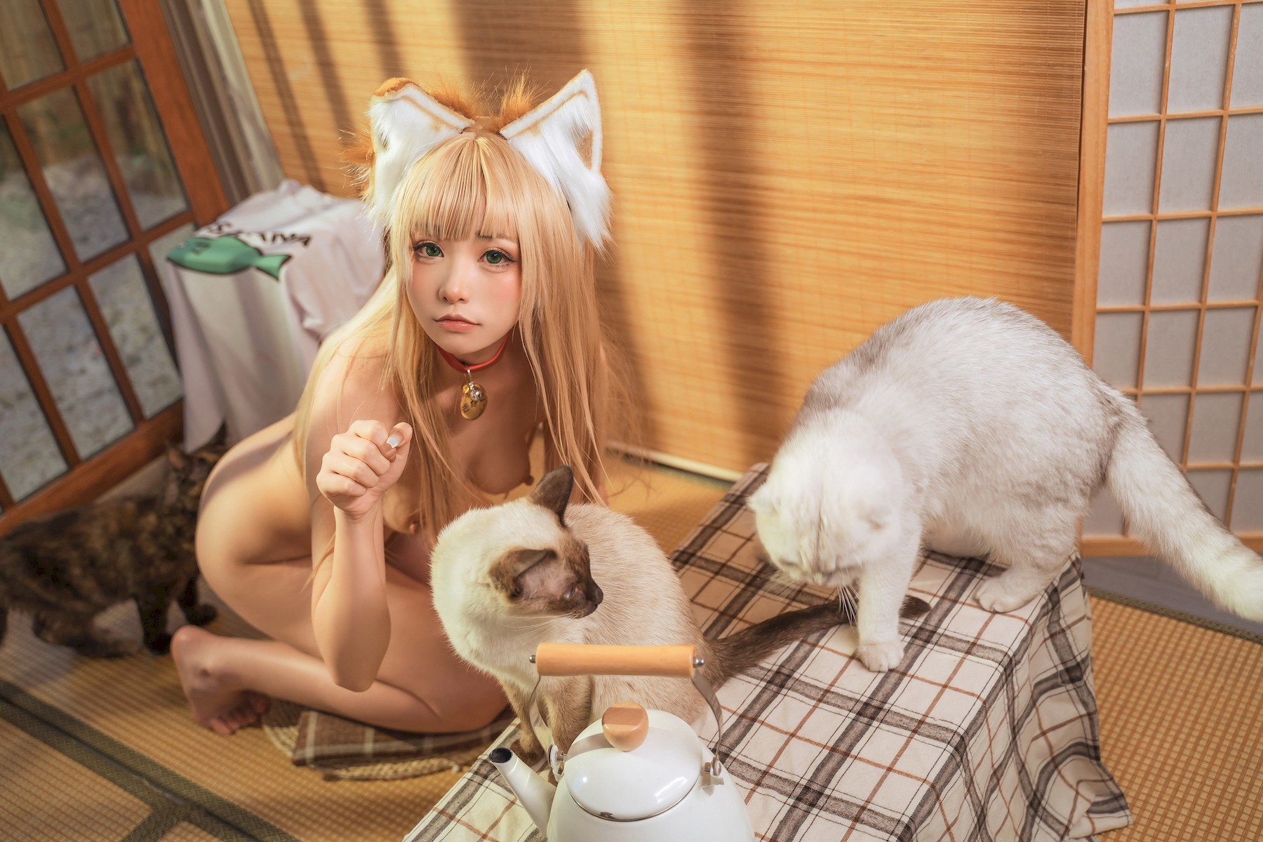 Cosplay 爆机少女喵小吉 喵酱的一天 無修正 23