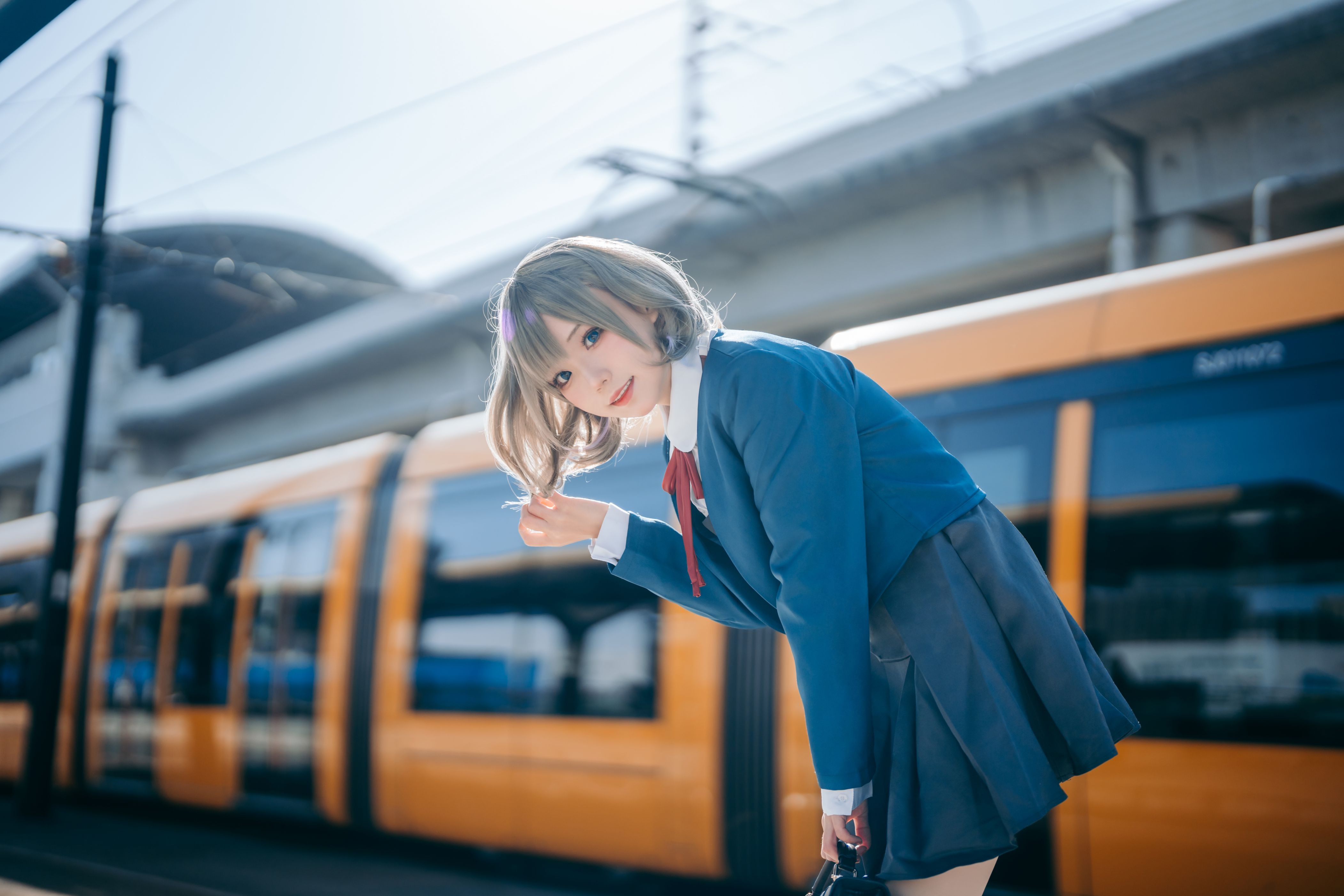花柒Hana - 唐可可校服 [15P-168MB] 12