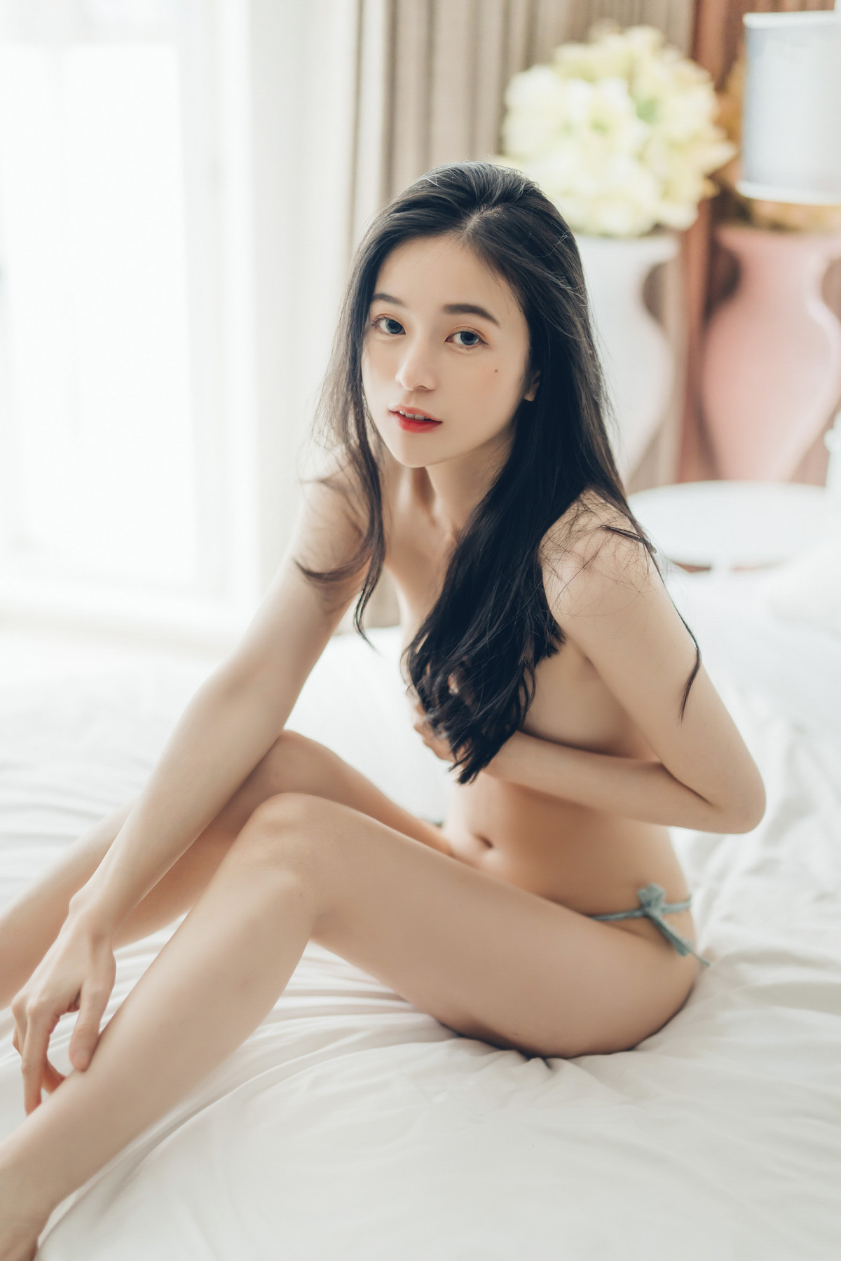 仙仙辰 透明內褲張開腳?比駱駝蹄還更厲害?中空小護士＋兩片式睡衣 Vol.02 71