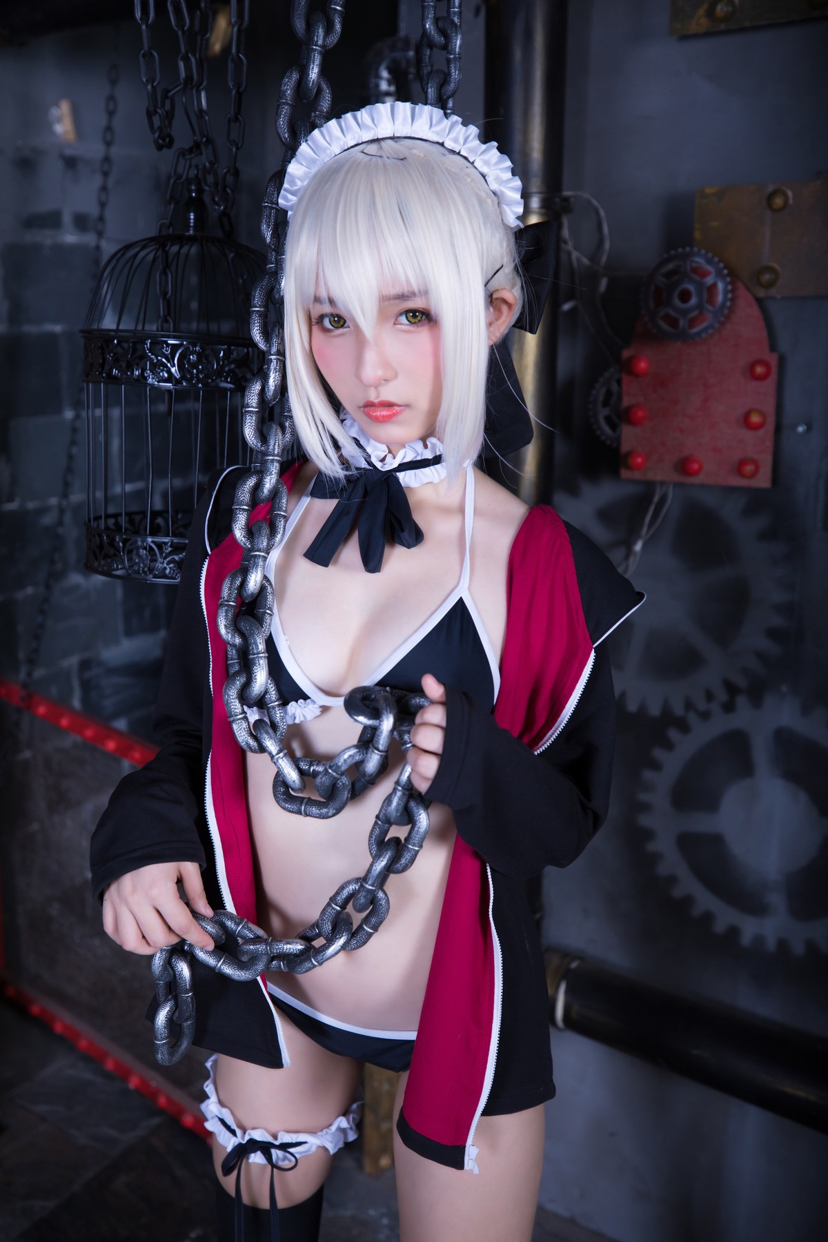 Cosplay 神楽坂真冬 绝对服从 4