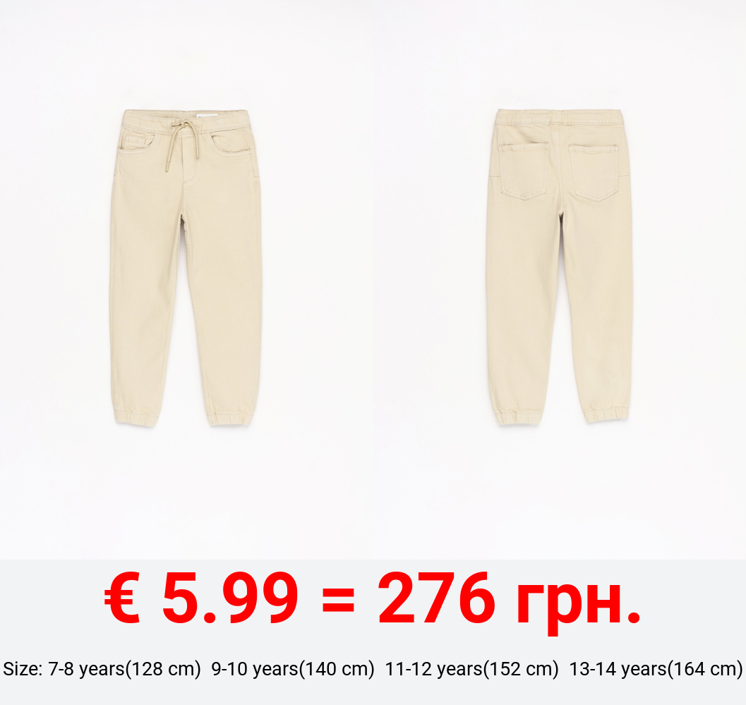 Comfort jogger jeans