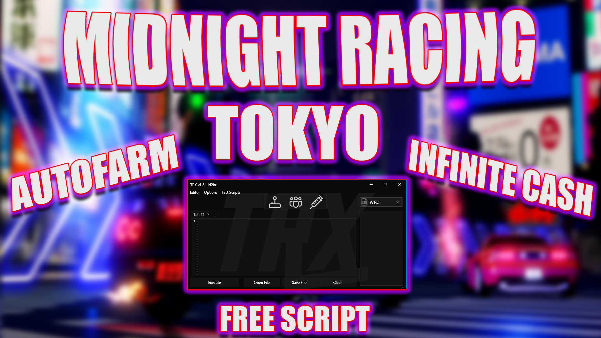 Midnight Racing Tokyo Script