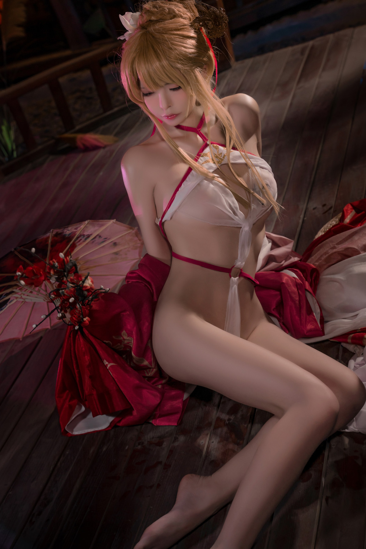 可可老师 Cosplay 碧蓝航线 光荣旗袍 18