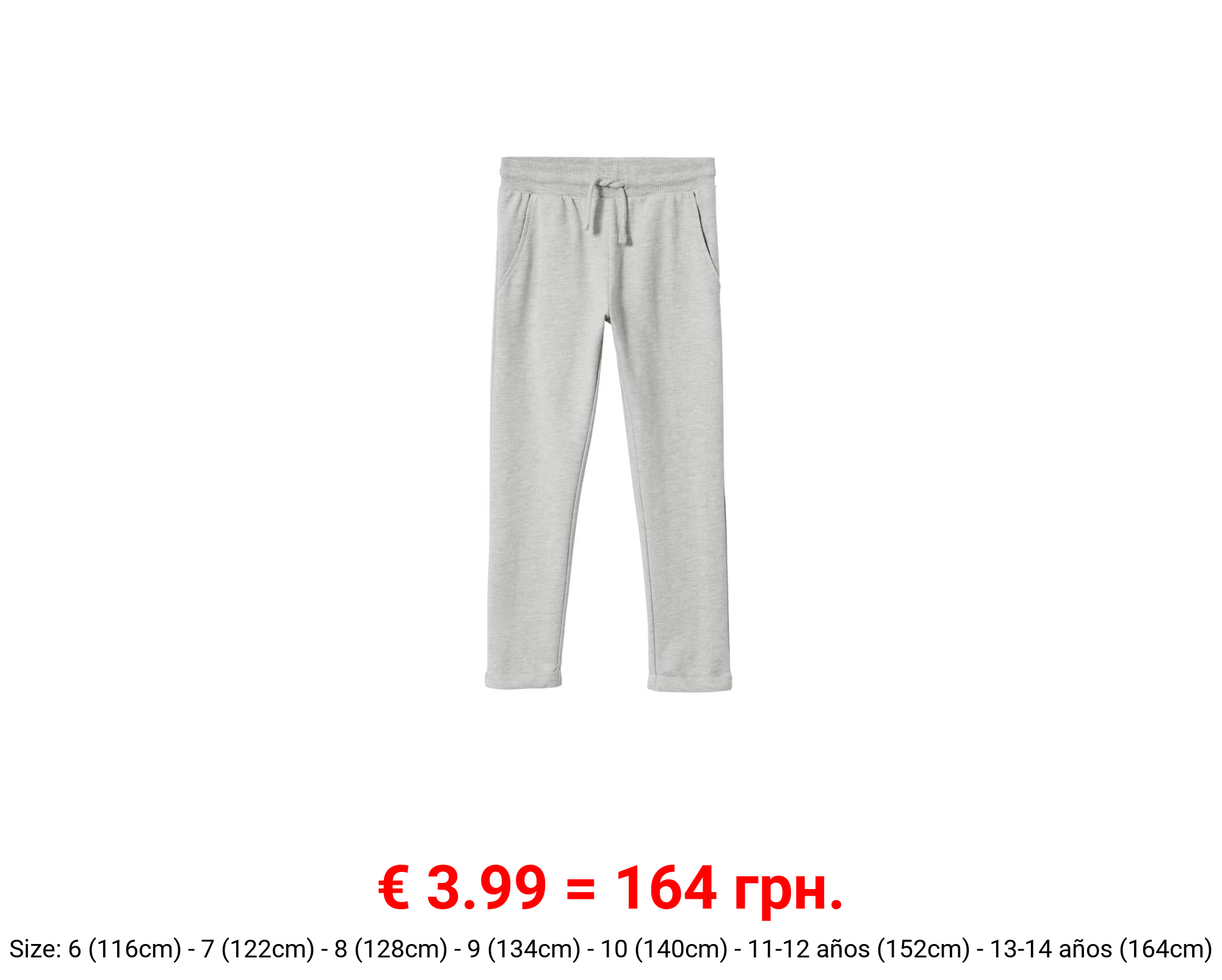 Pantalón jogger algodón