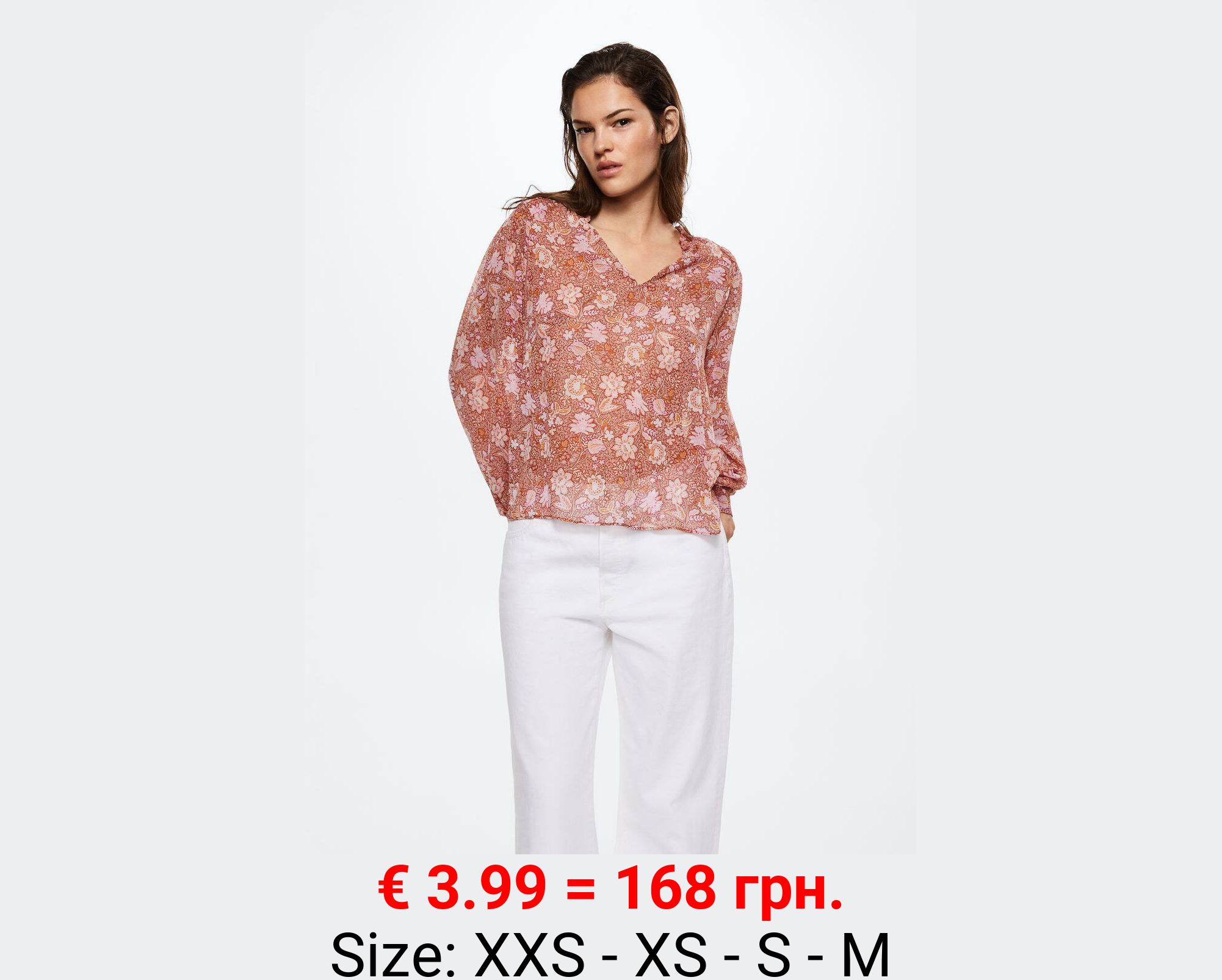 Blusa estampado floral