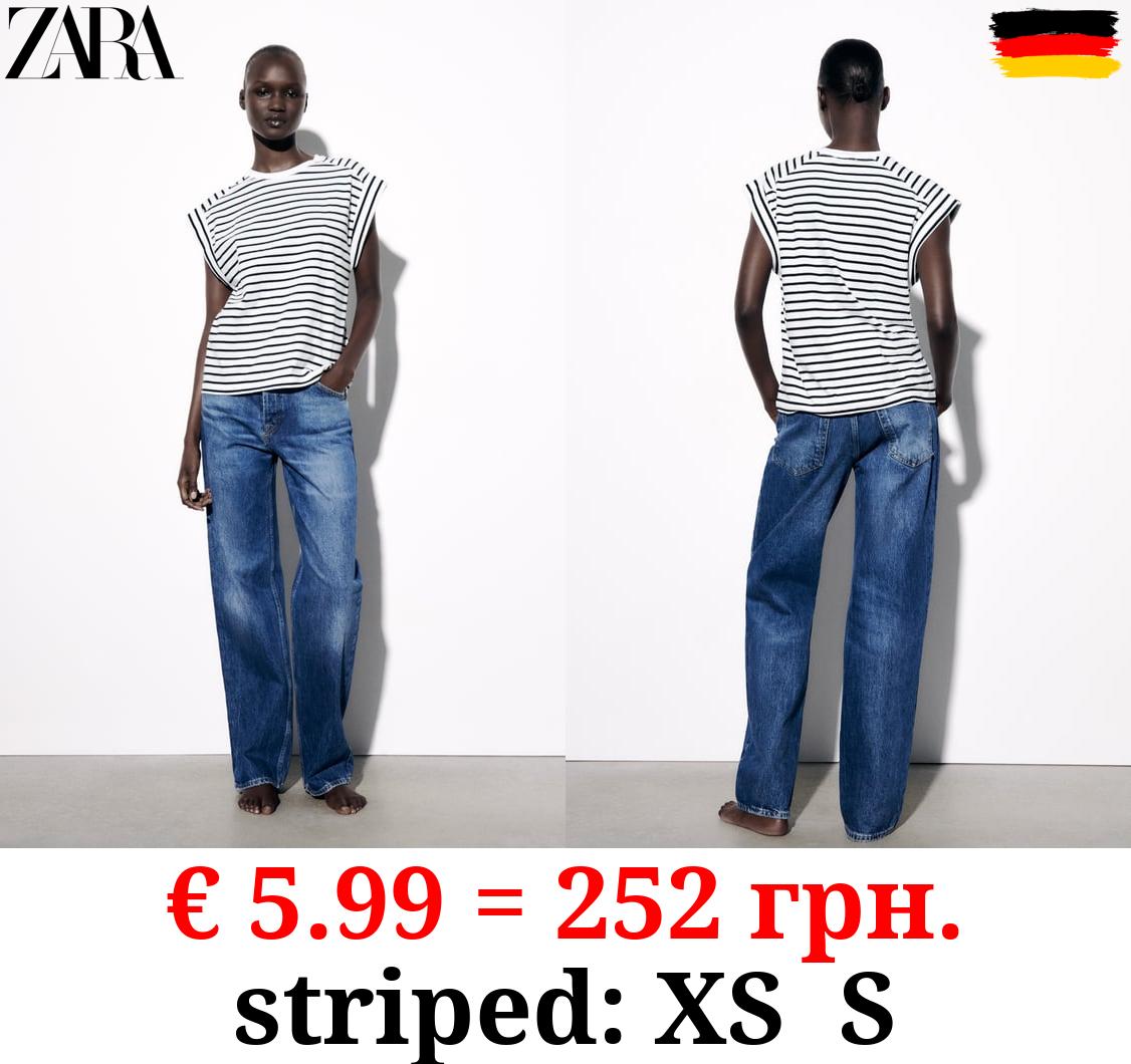 RIBBED COTTON T-SHIRT