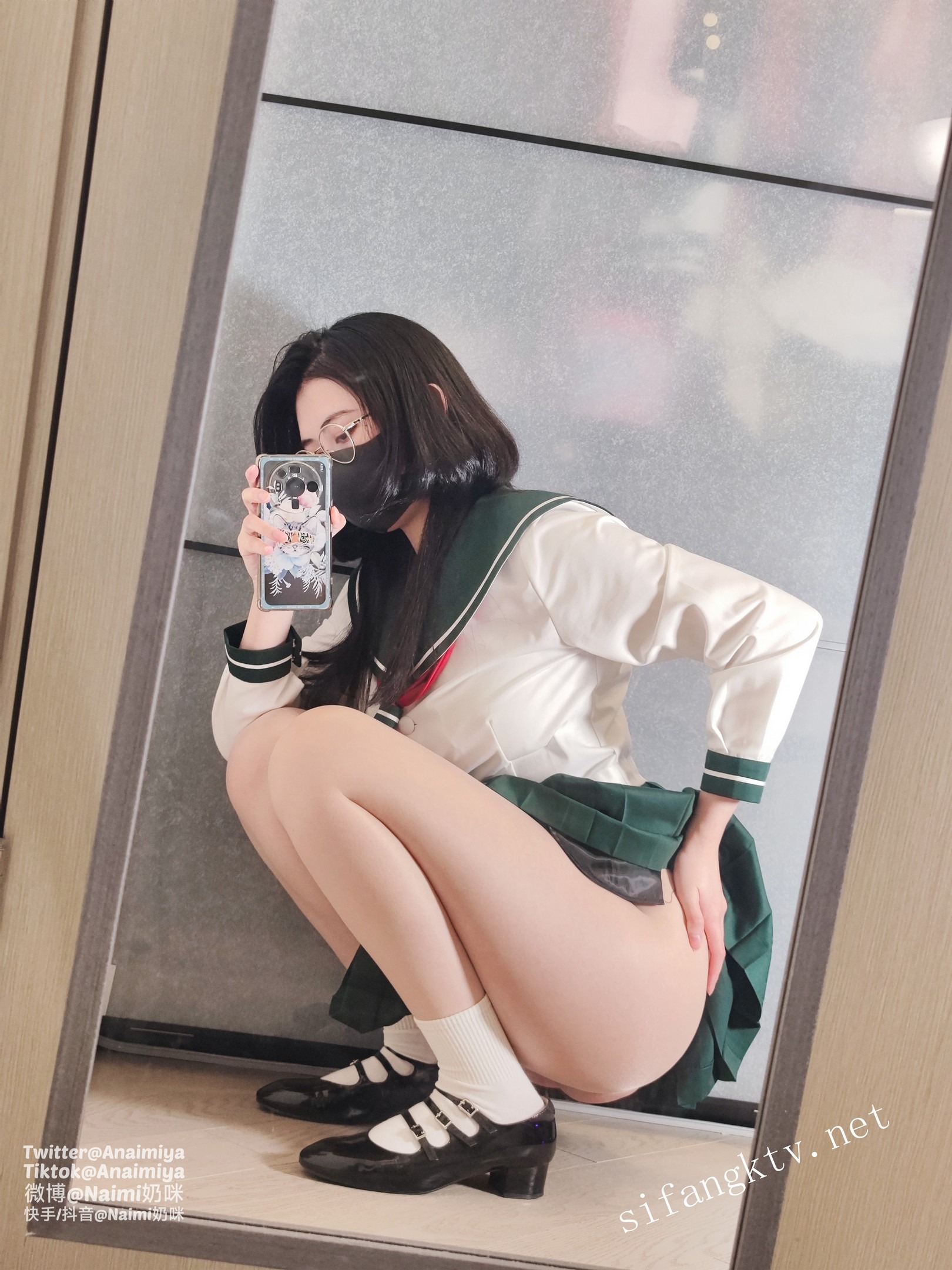 奶咪 戈薇学生服 11