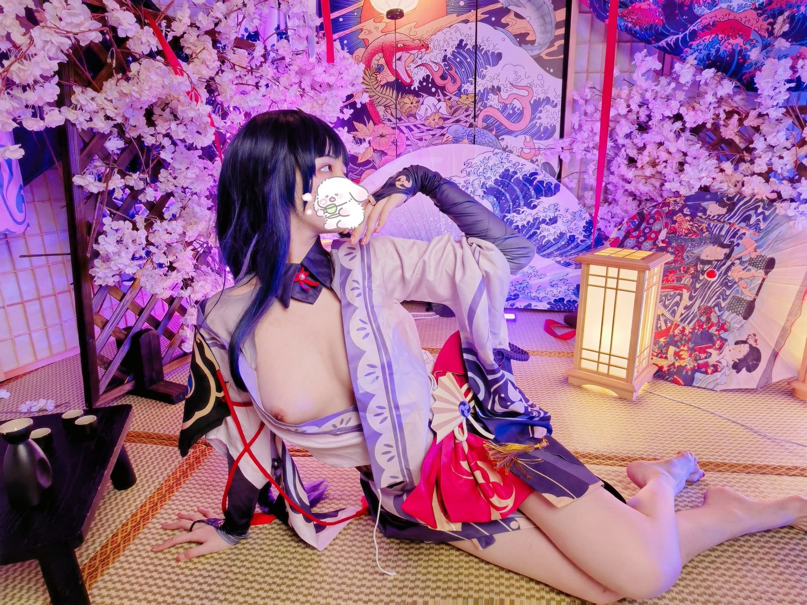 橙子喵酱 Cosplay 雷神 17