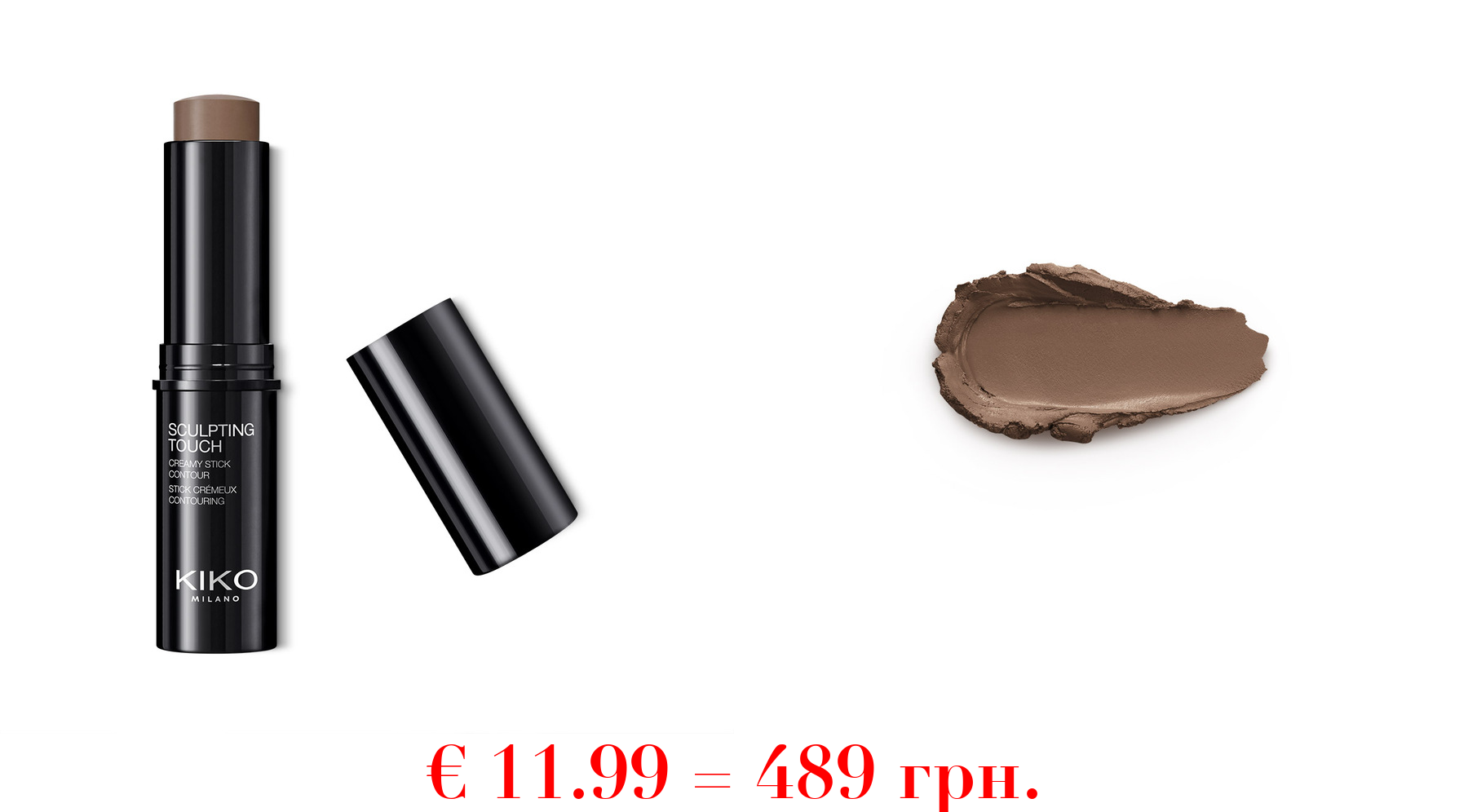 sculpting touch creamy stick contourKonturenstift für das Gesicht: cremige Textur und mattes Finish