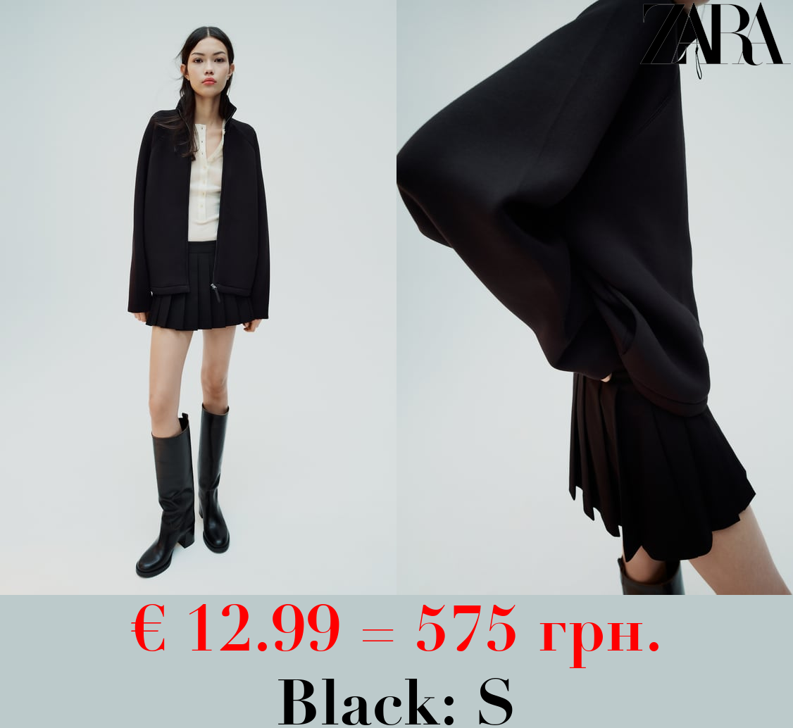 SCUBA-EFFECT SWEATSHIRT