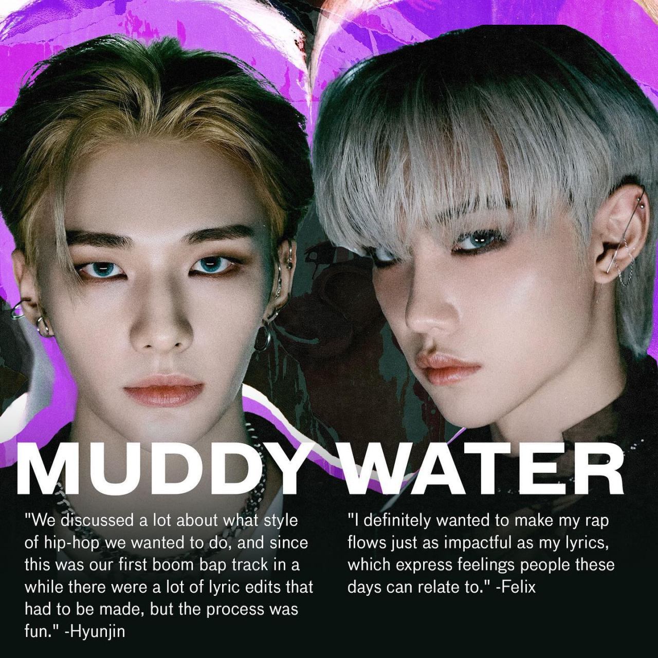 Песня muddy water stray. Феликс Stray Kids 2022. Сынмин Stray Kids 2022. Stray Kids Maniac Hyunjin. Stray Kids Hyunjin ordinary.