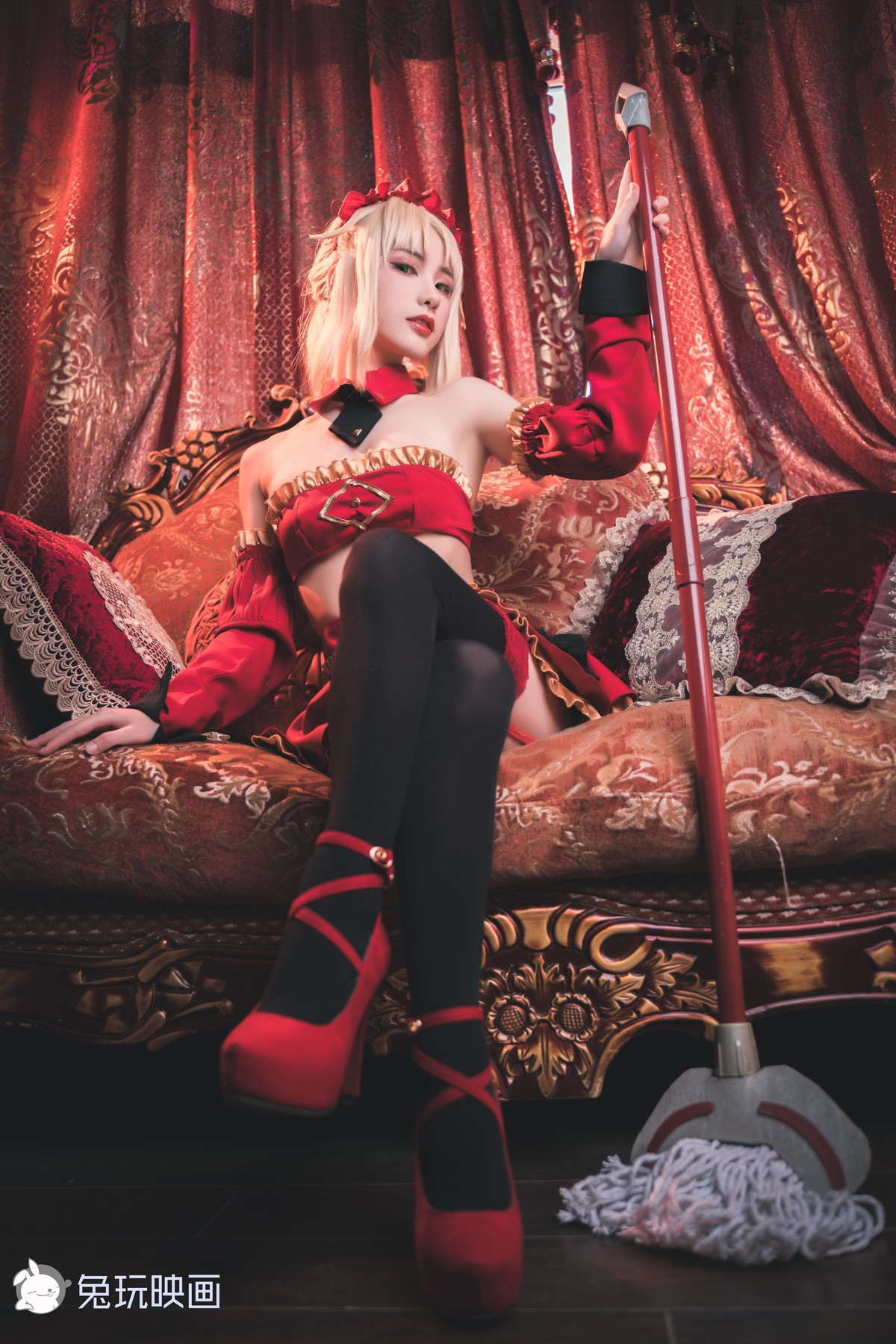Cosplay 兔玩映画 小莫女仆 9