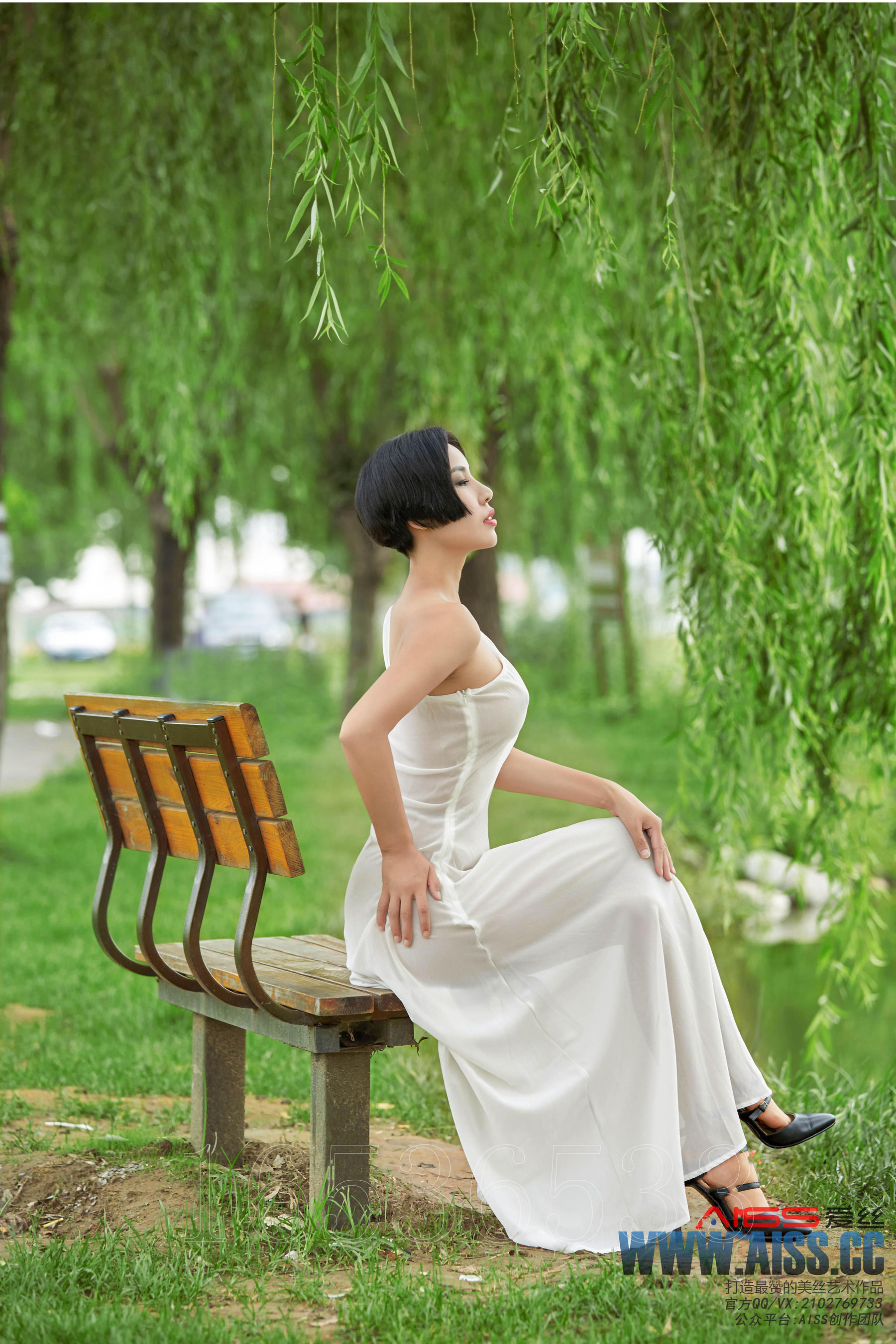 娜依灵儿《美丝灵儿》_[AISS爱丝]_F6019-写真图集共63P 2