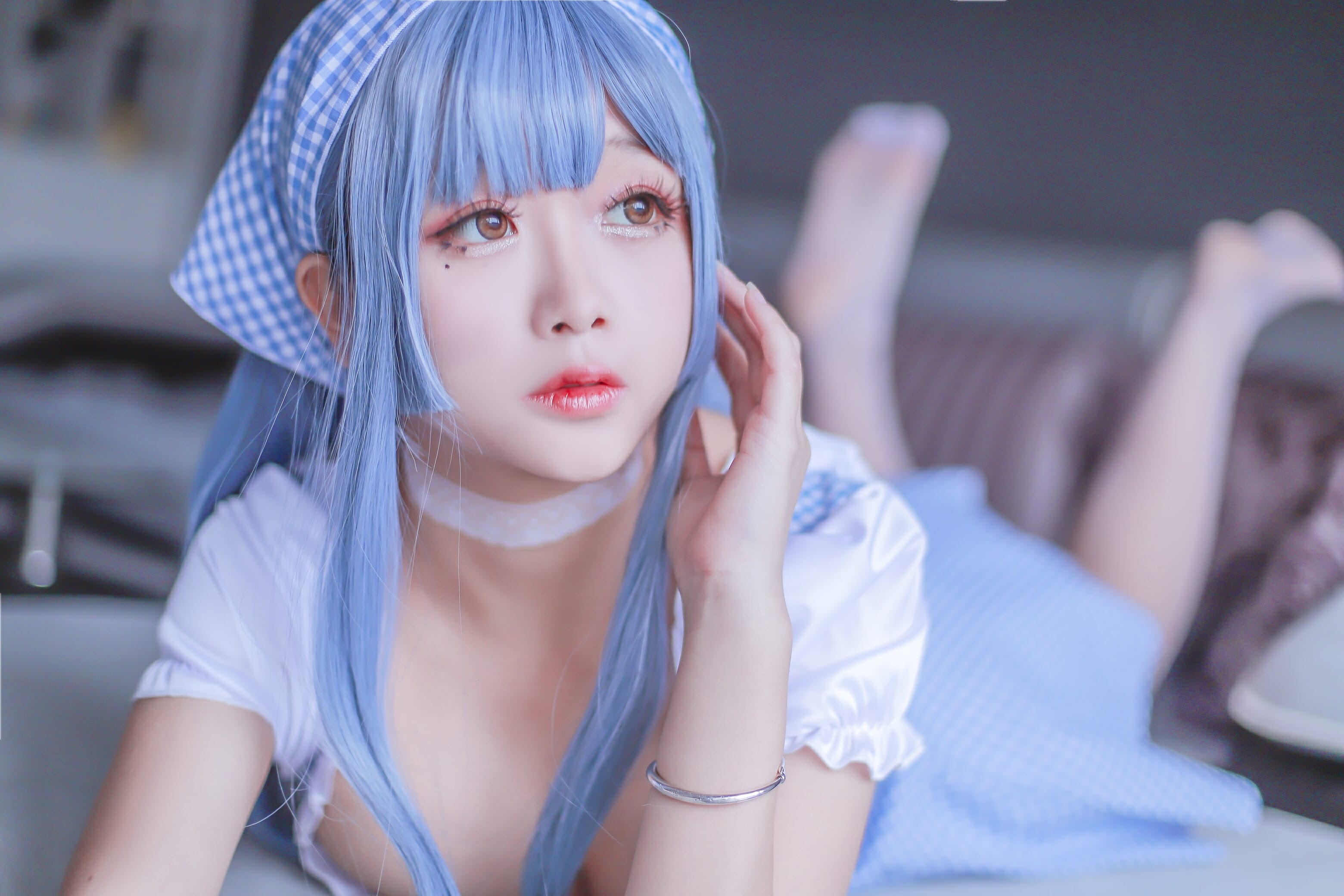 日奈娇 - 蓝色女仆[46P] 41