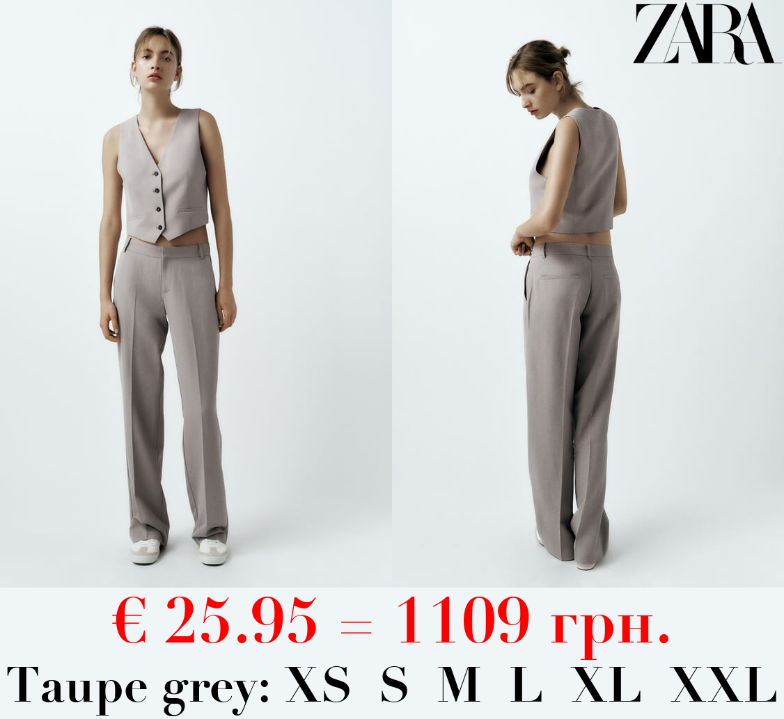 MASCULINE TROUSERS WITH BELT LOOPS