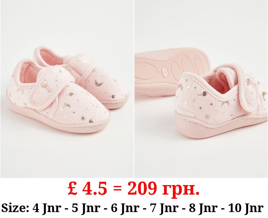 Pink Moon Cupsole Slippers