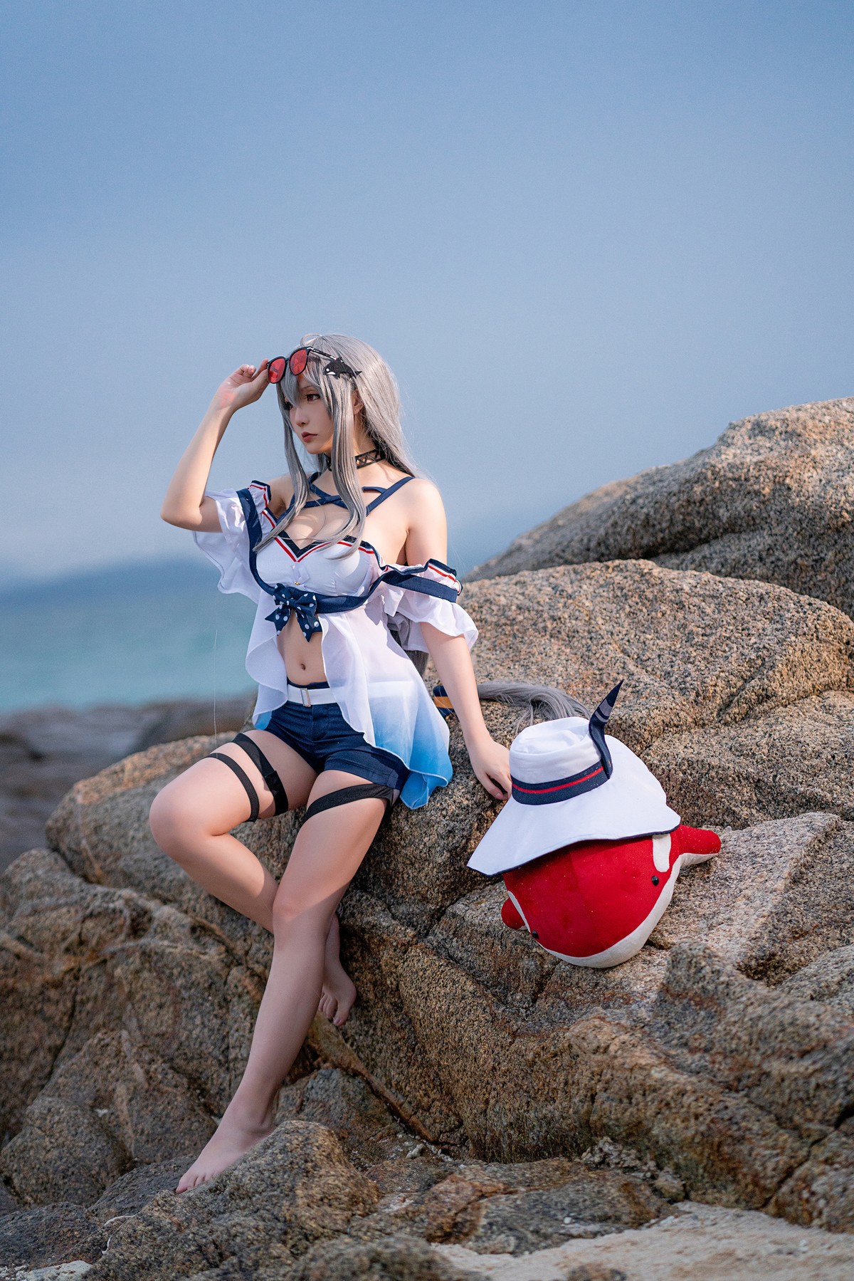 Cosplay 星之迟迟Hoshilily 斯卡蒂 4