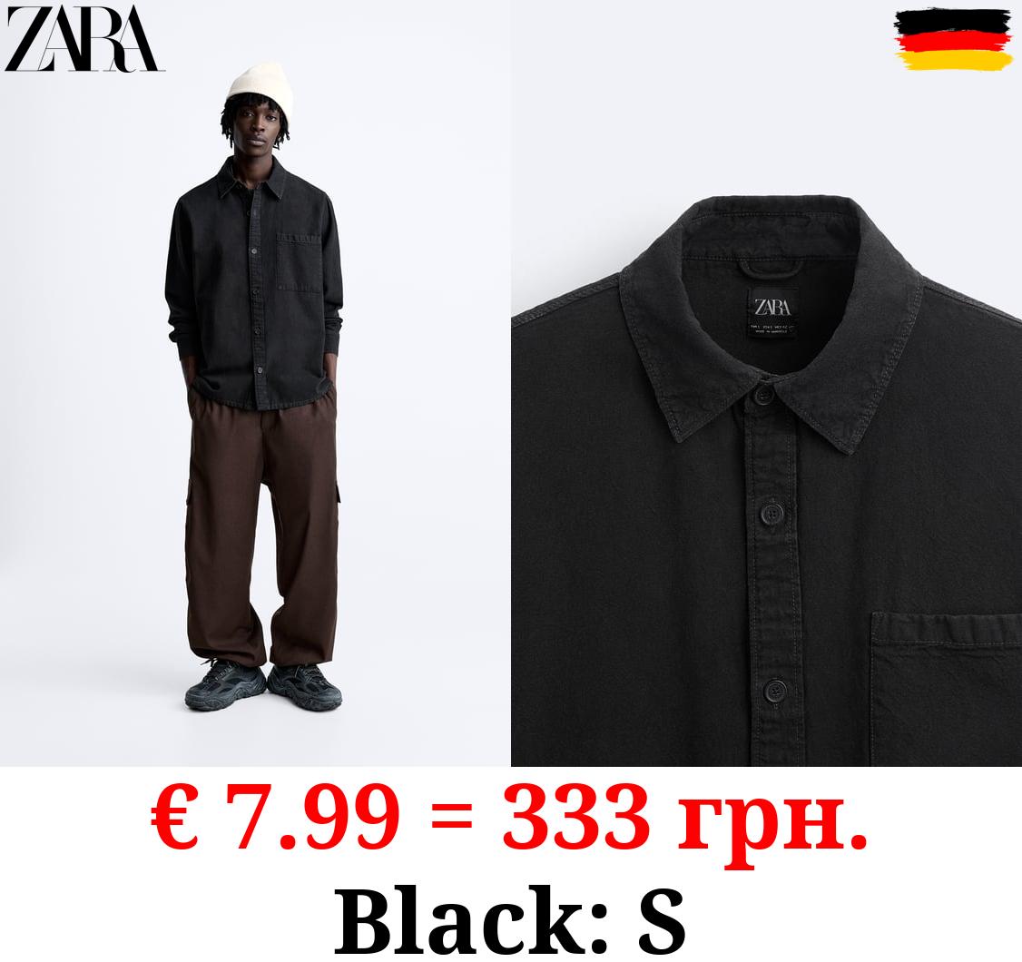 FADED TEXTURED SHIRT