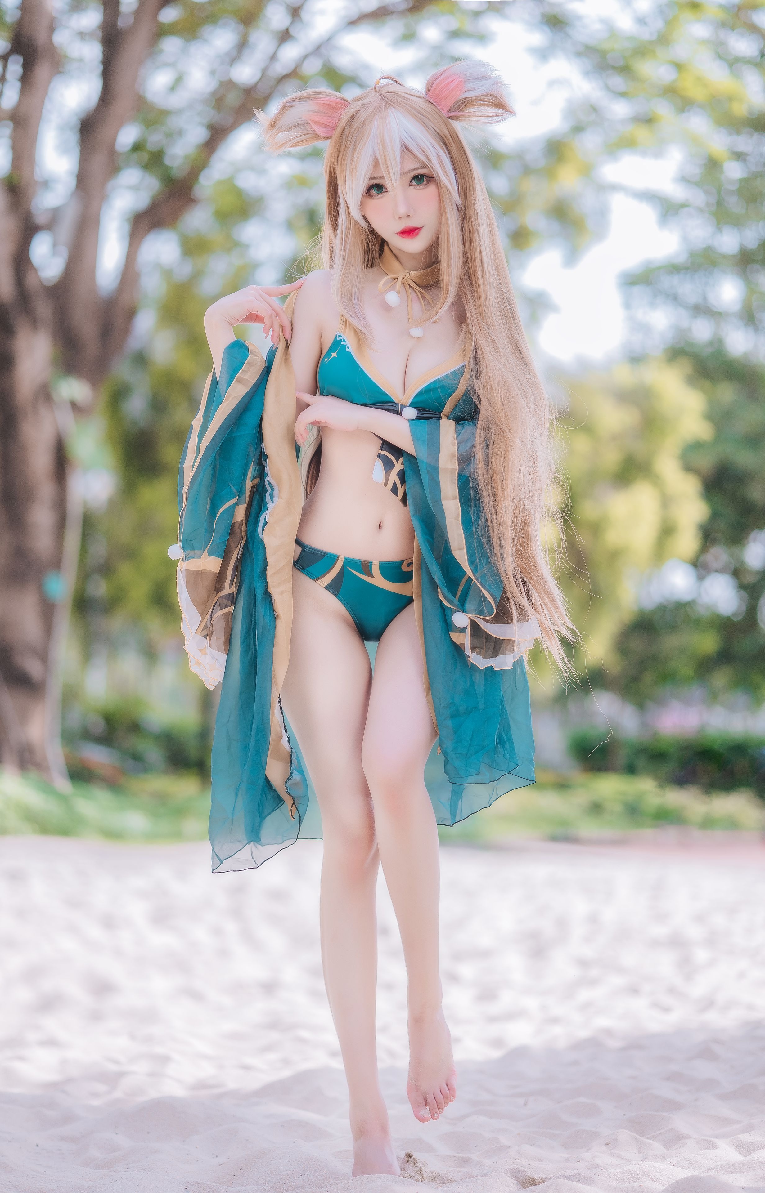 仙女月 希娜小姐泳装 1