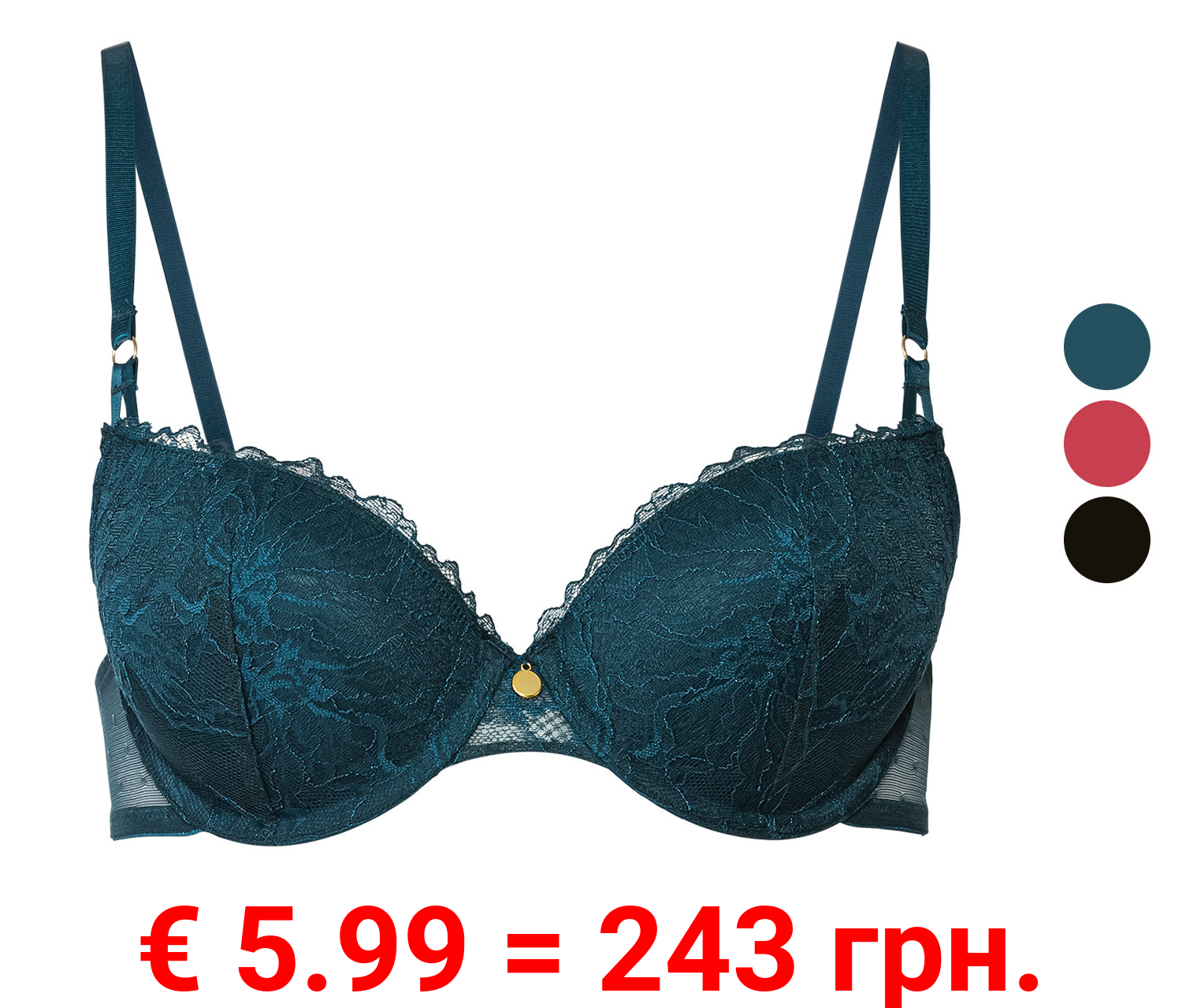 esmara® Damen BH mit eleganter Spitze