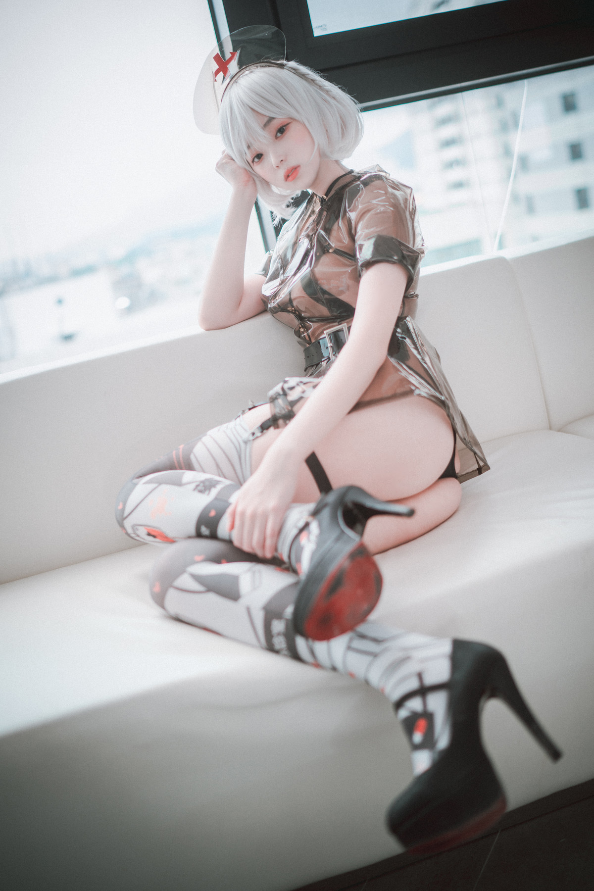 Bambi 밤비, [DJAWA] Nurse Nation (Black ver) Set.01 14