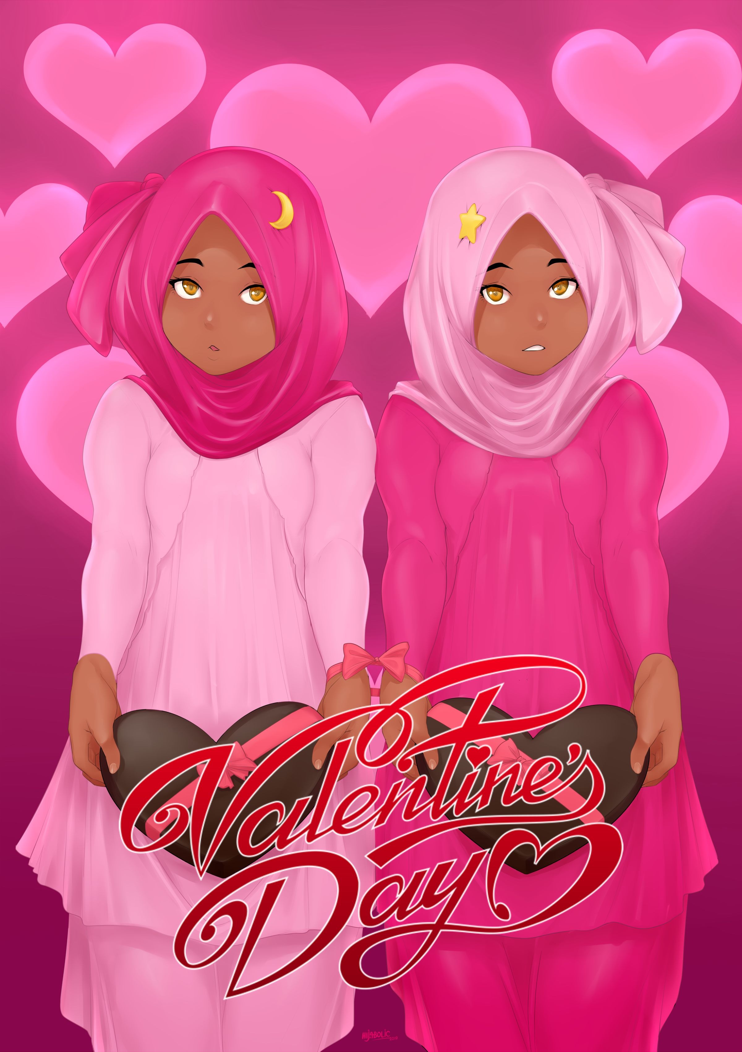 [Hijabolic] Be Our Valentines [CG-Art] - Komik Hijabolic Madloki 