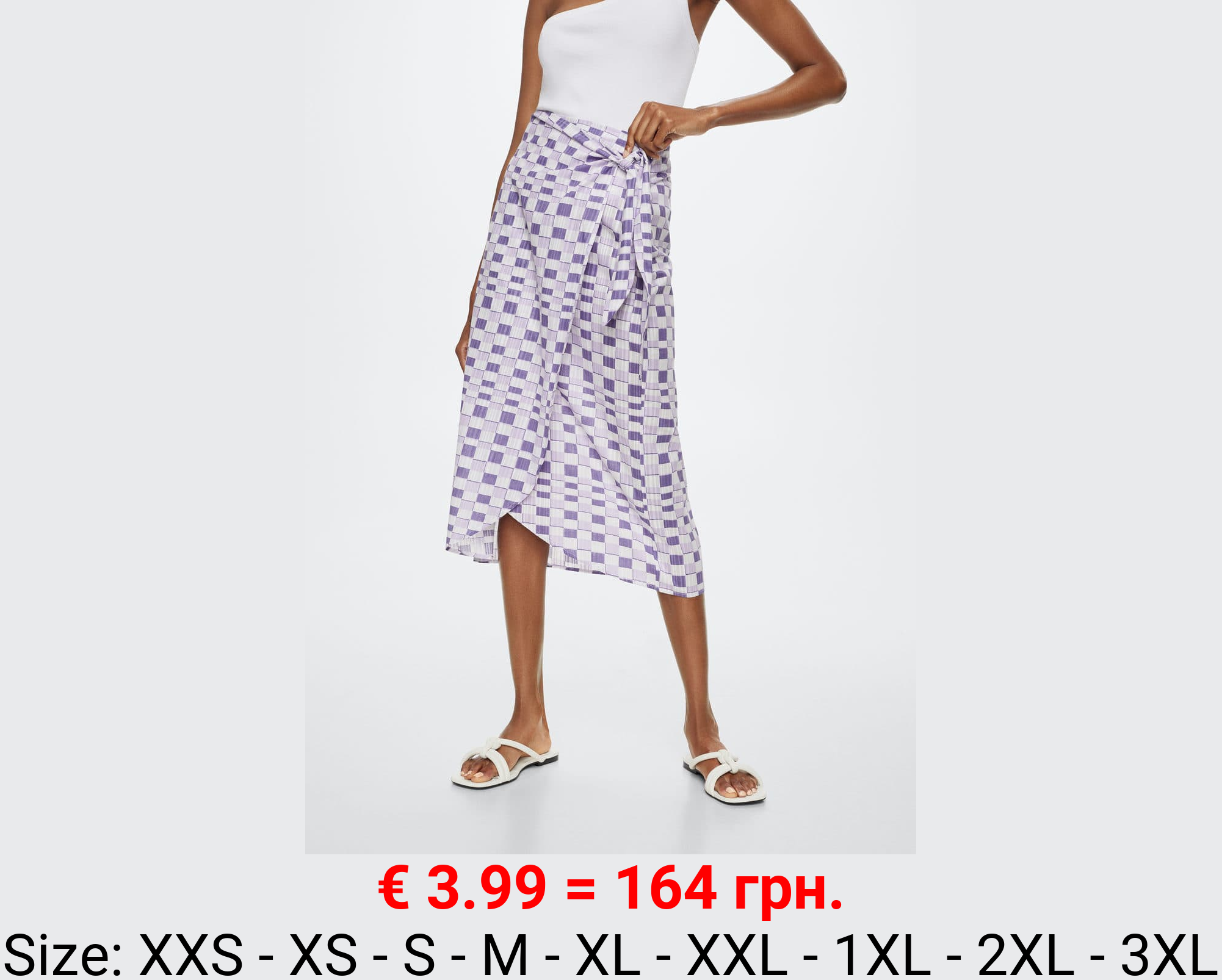 Falda estampado geométrico