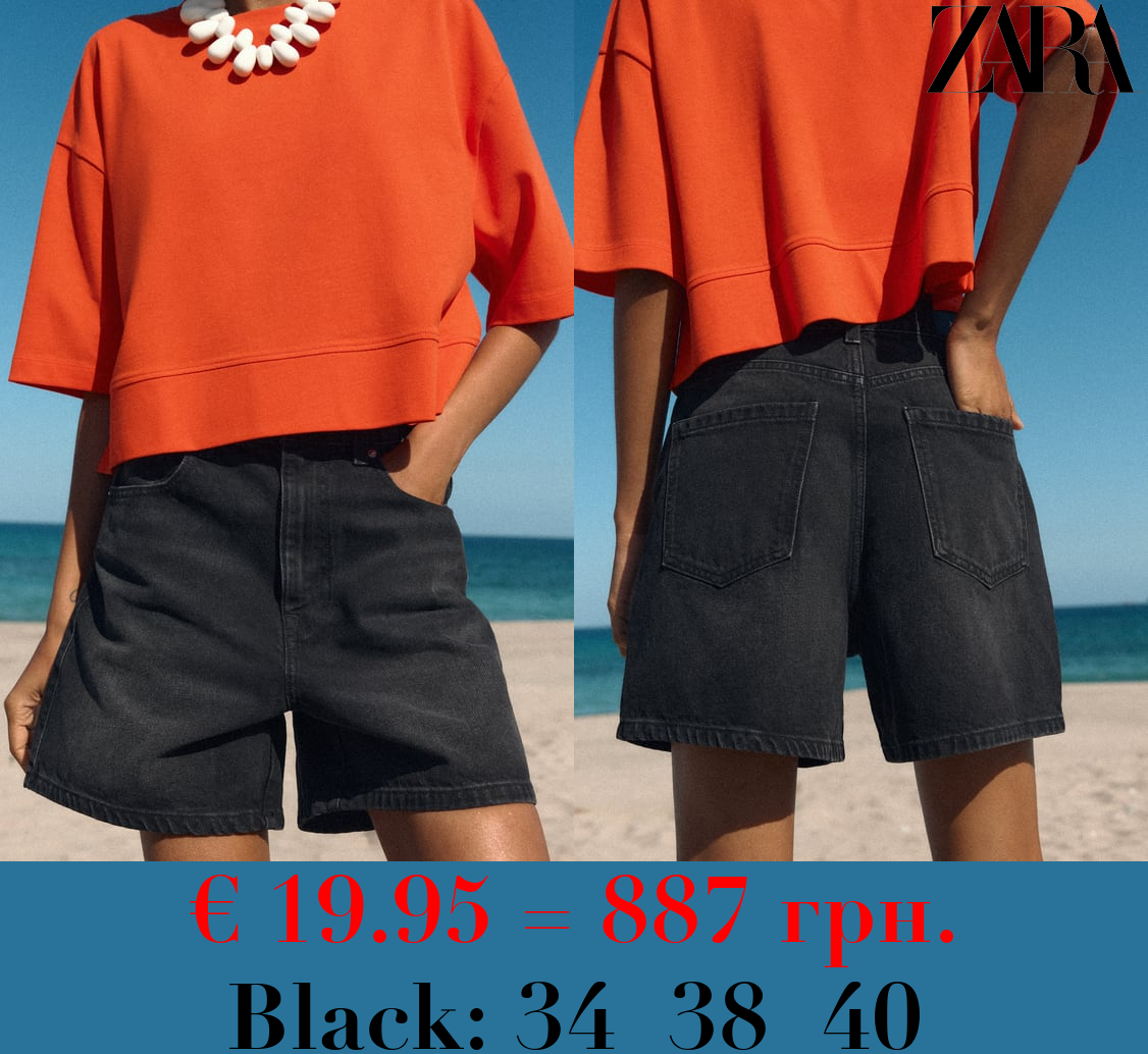 Z1975 MOM-FIT HIGH-WAIST SHORTS