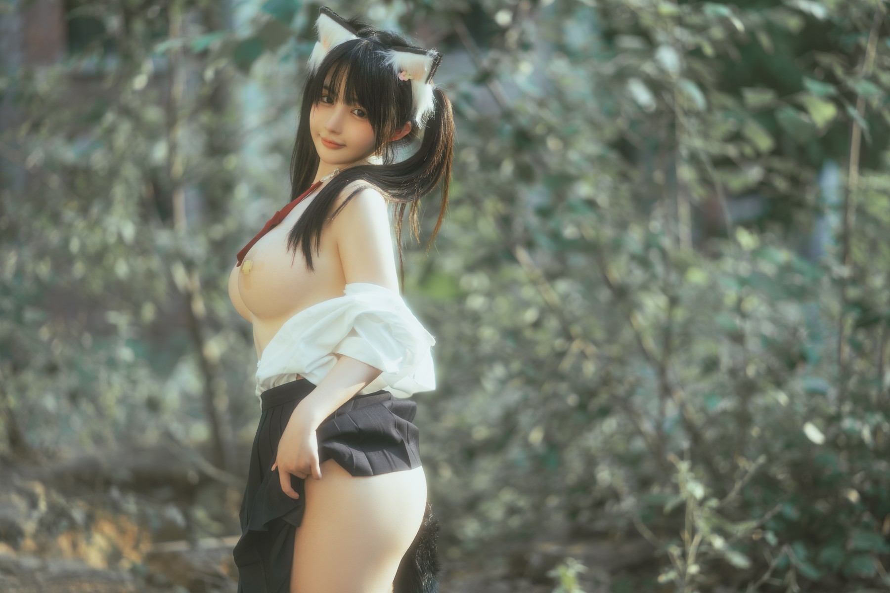 桜井宁宁 Cosplay 废墟jk 21
