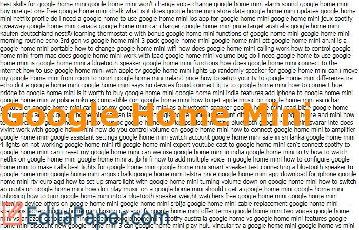 google mini mac address