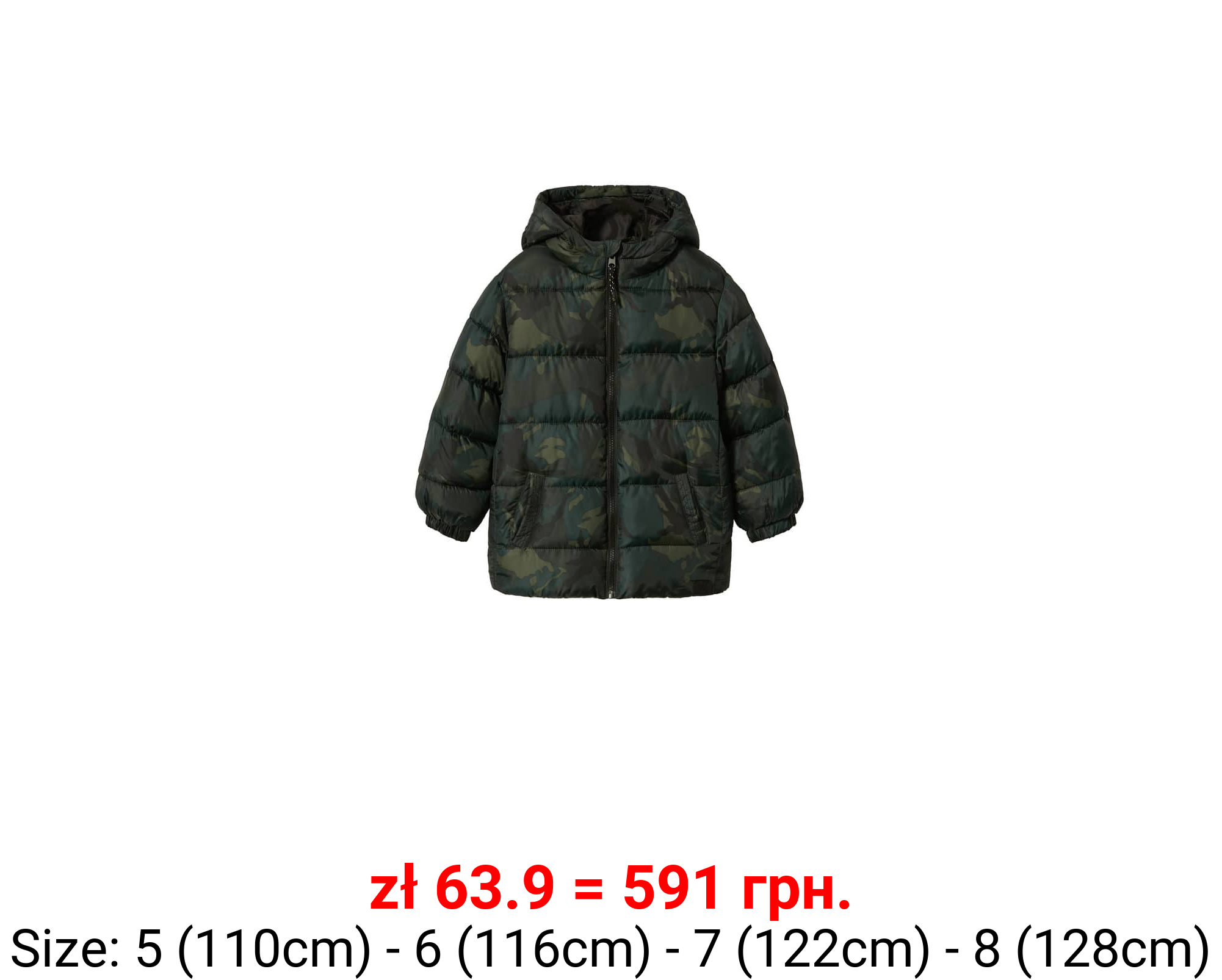 Anorak acolchado capucha