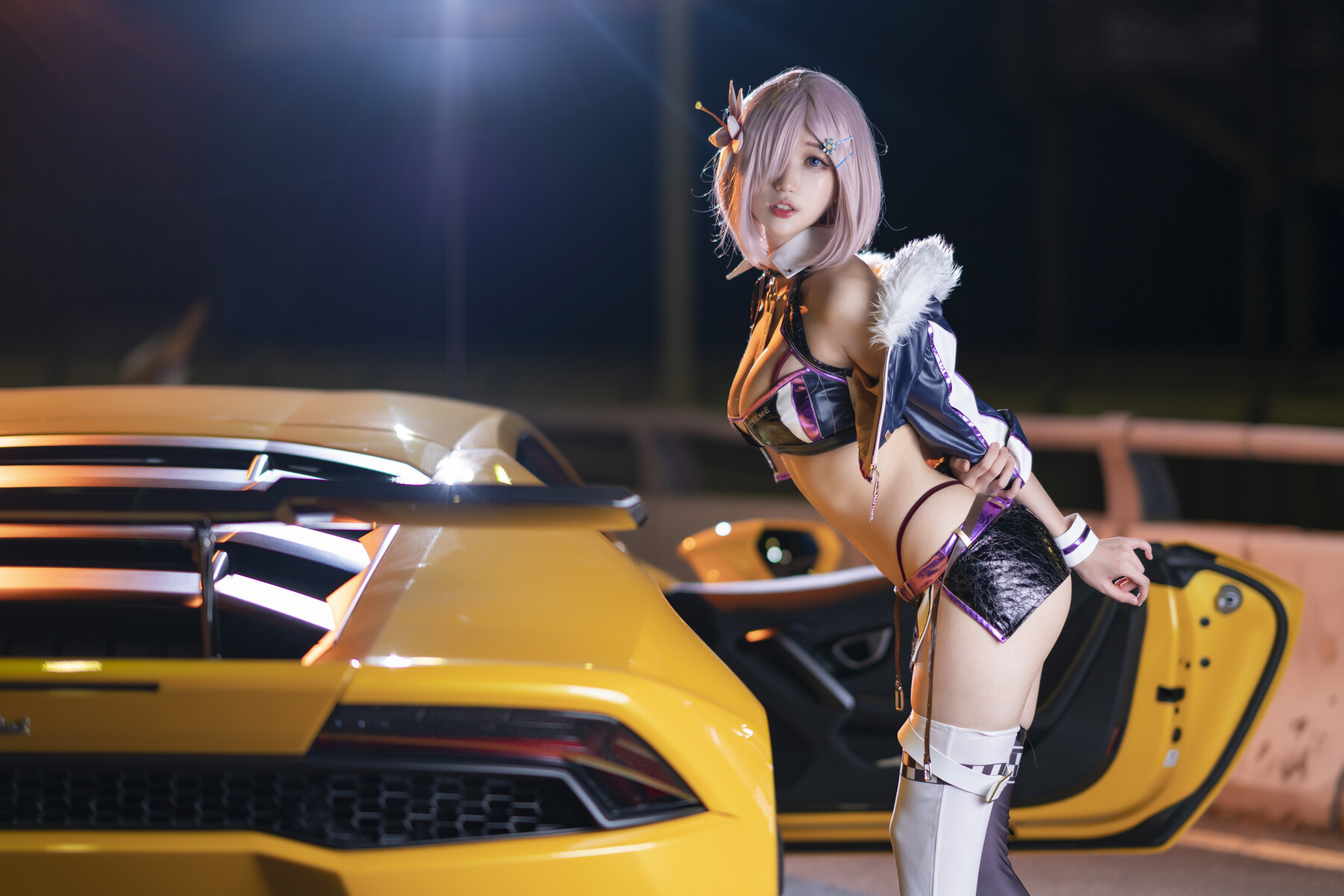 [周叽是可爱兔兔] 玛修赛车 20