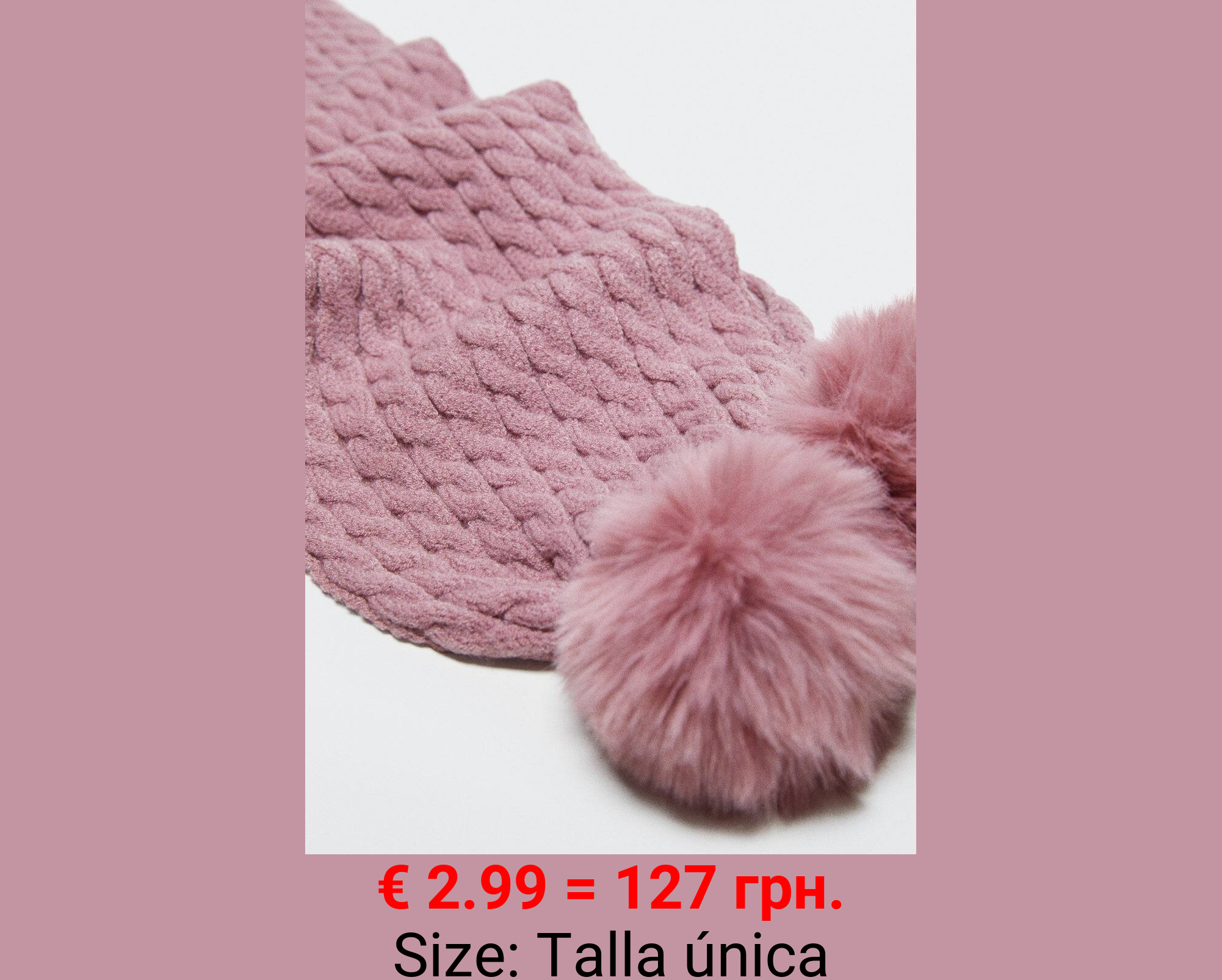 Bufanda punto trenzado