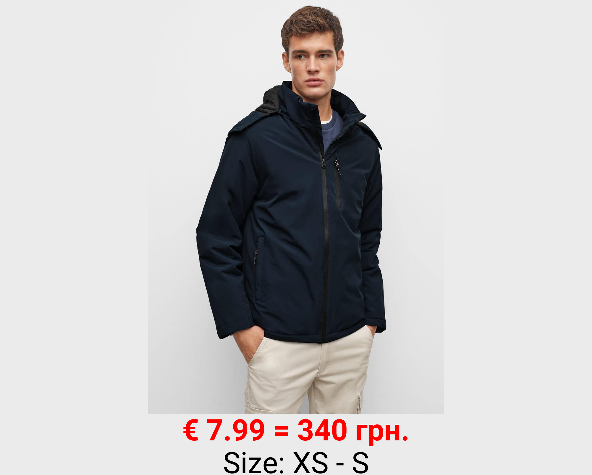 Anorak bolsillos cremallera