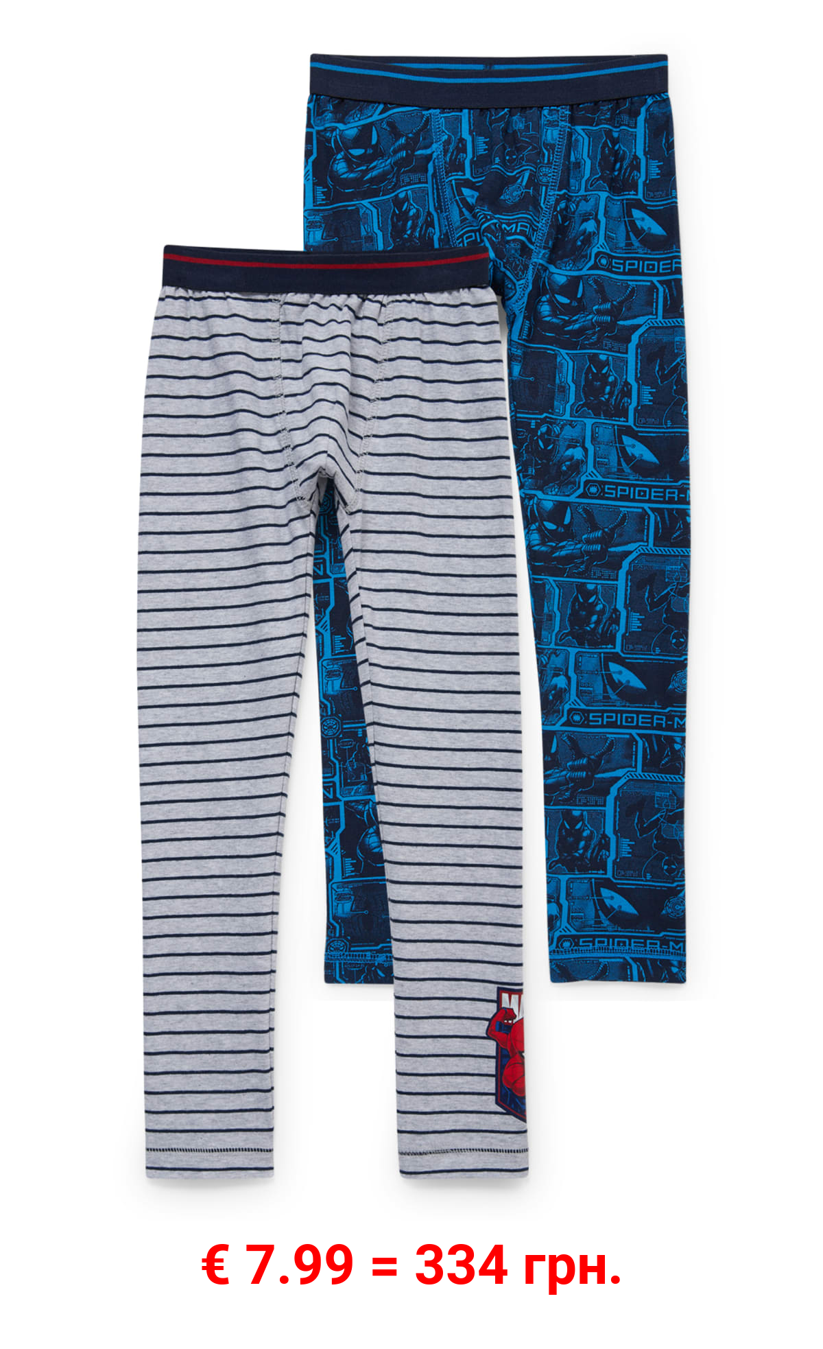 Multipack 2er - Spider-Man - Lange Unterhose