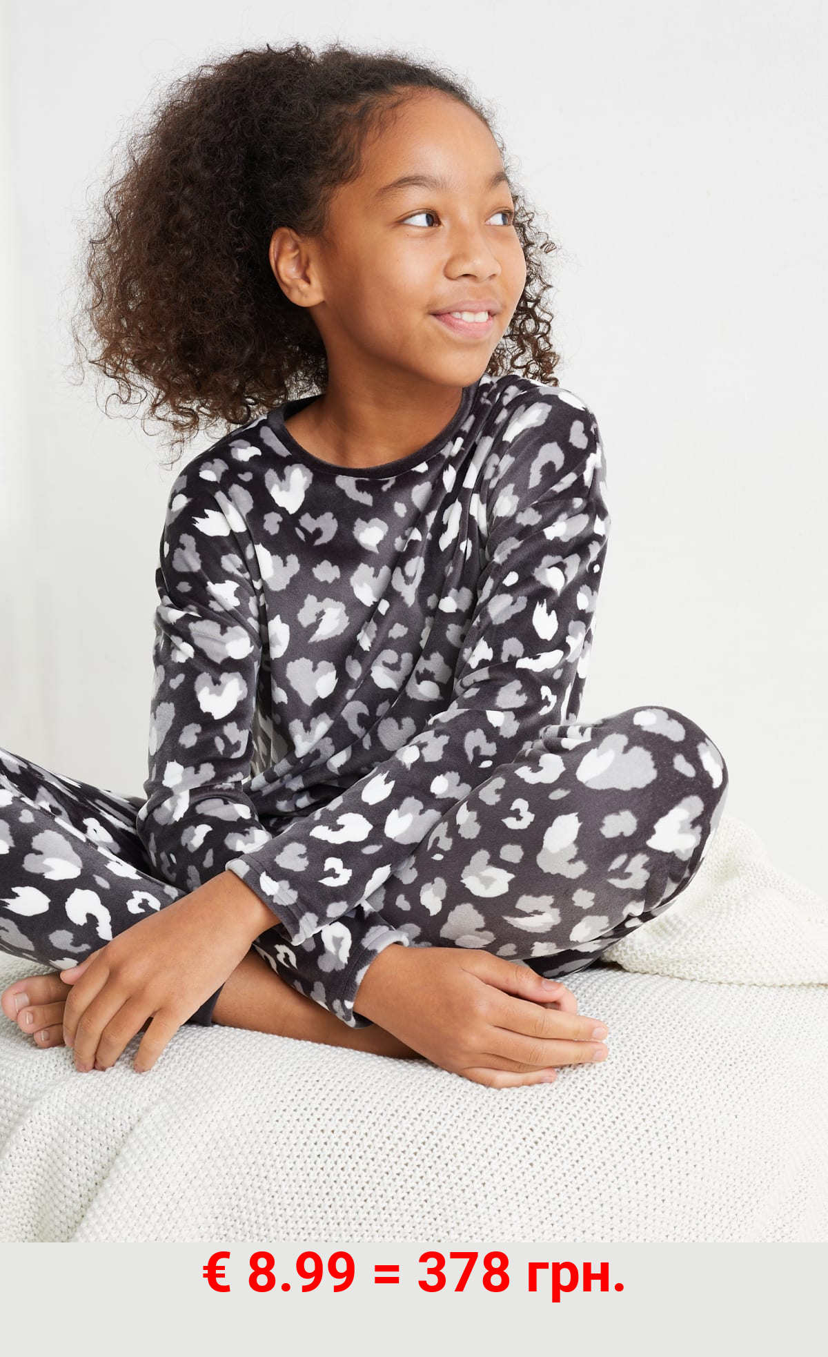 Winterpyjama - 2 teilig - gemustert