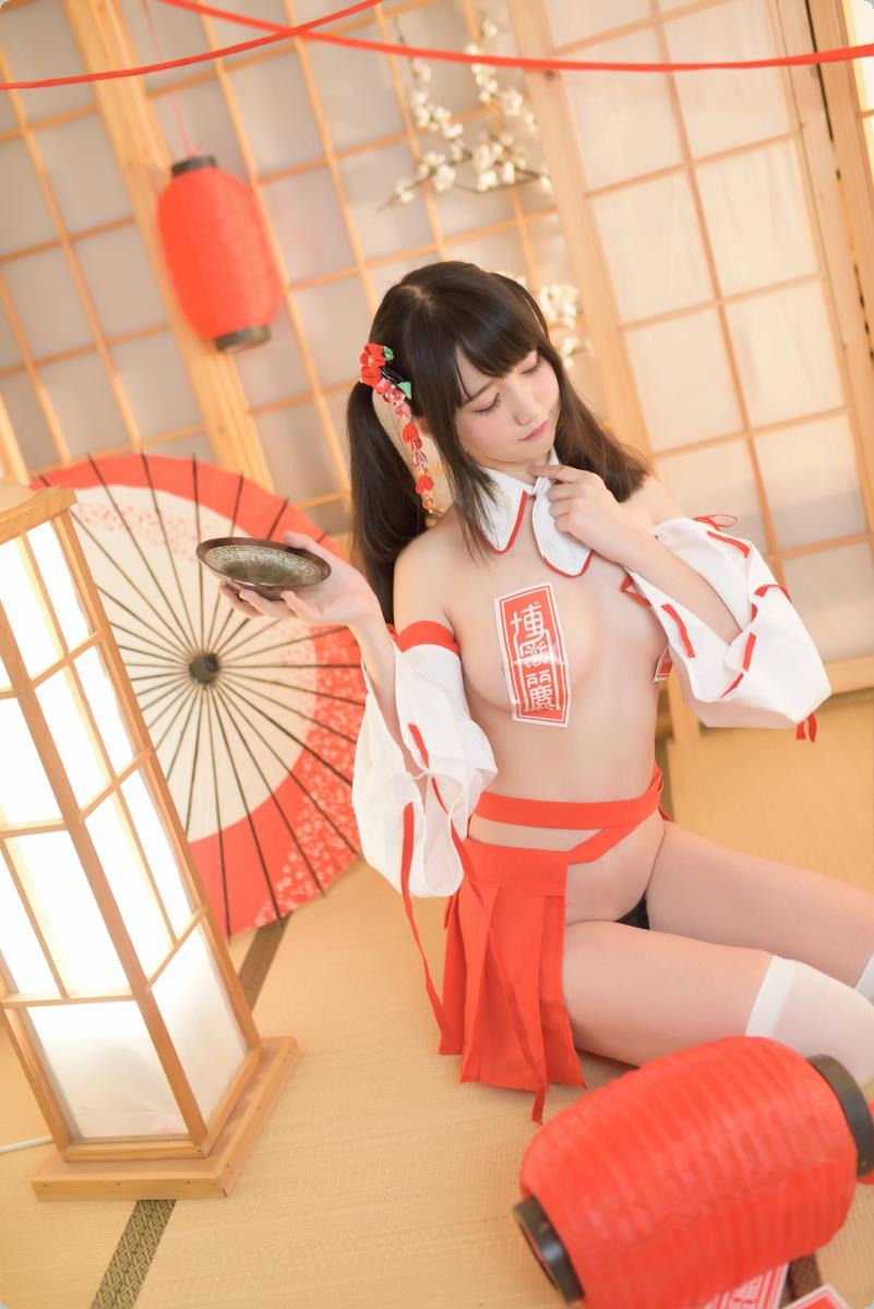 [Cos]魔物喵 - 巫女[53P] 15