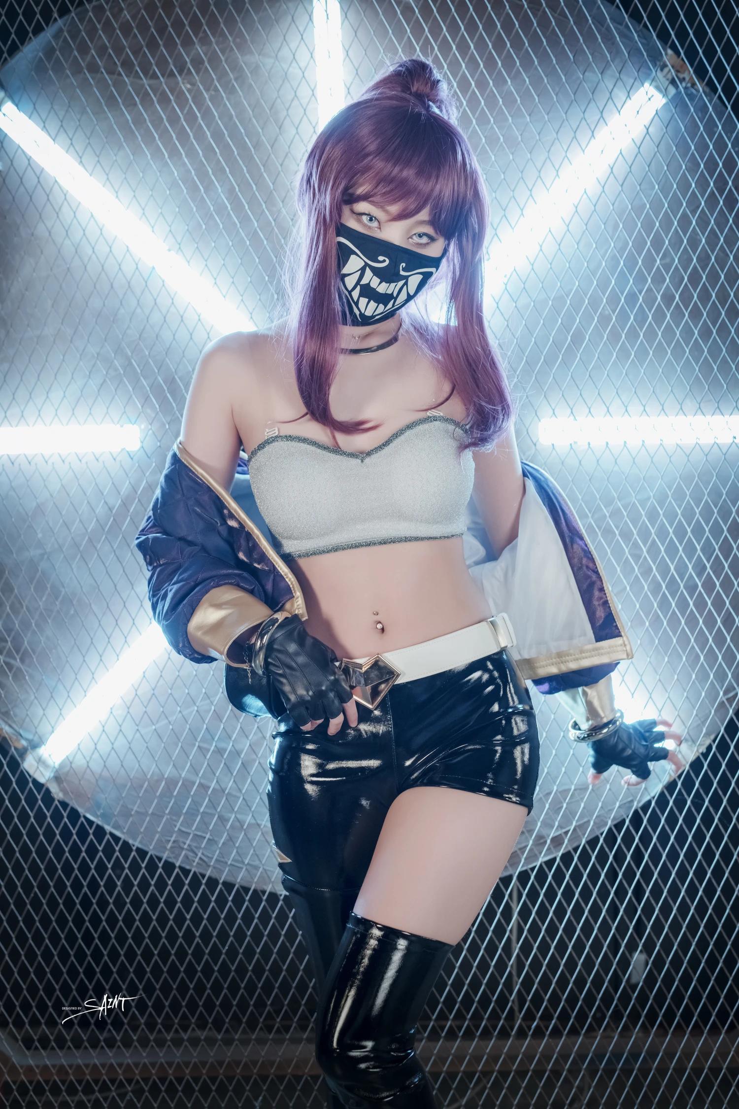 Yuna 유나, [SAINT Photolife] KDA Akali 10