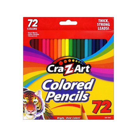 Cra-Z-Art Colored Pencils, 72 Count