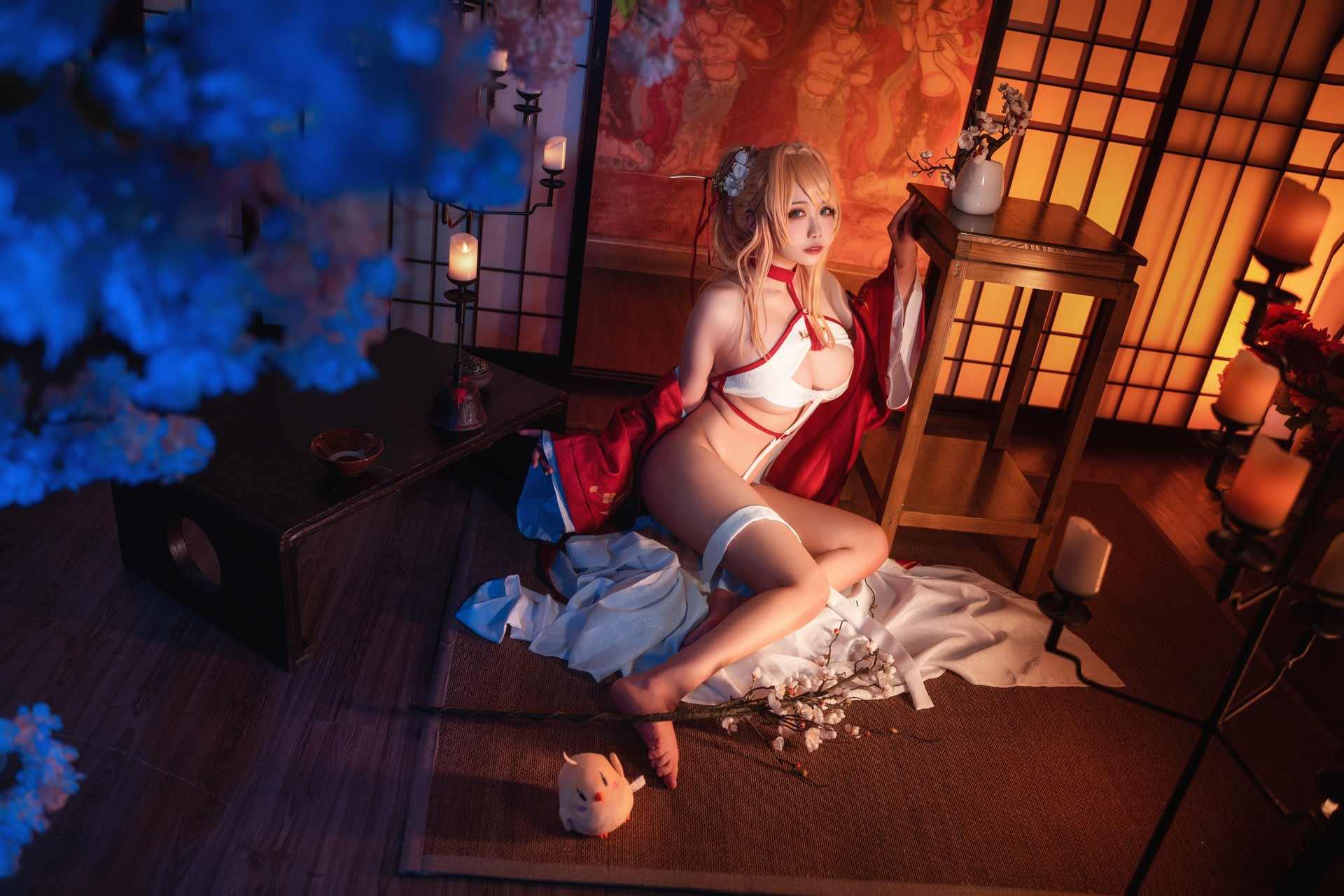 Cosplay 贞子蜜桃 碧蓝航线 新春光荣 20