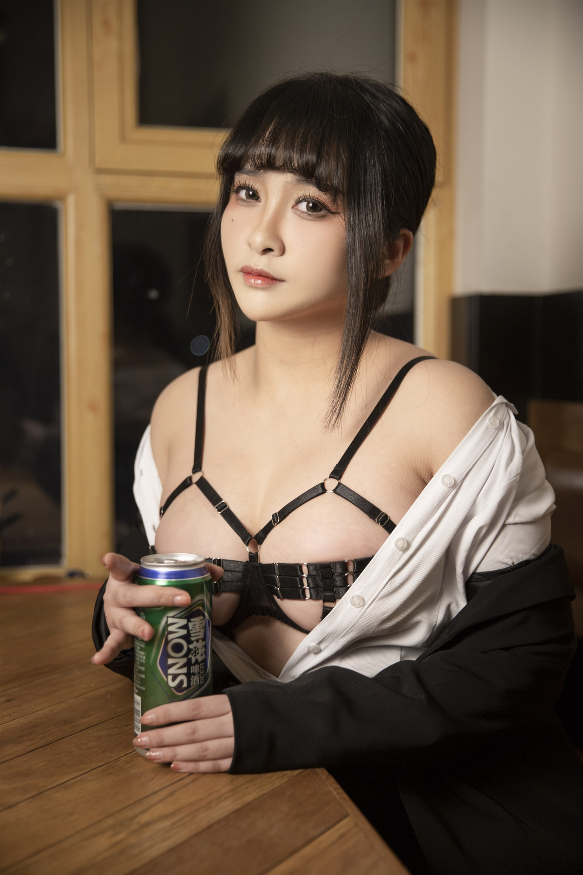 Cosplay 洛璃LoLiSAMA 醉酒OL 12