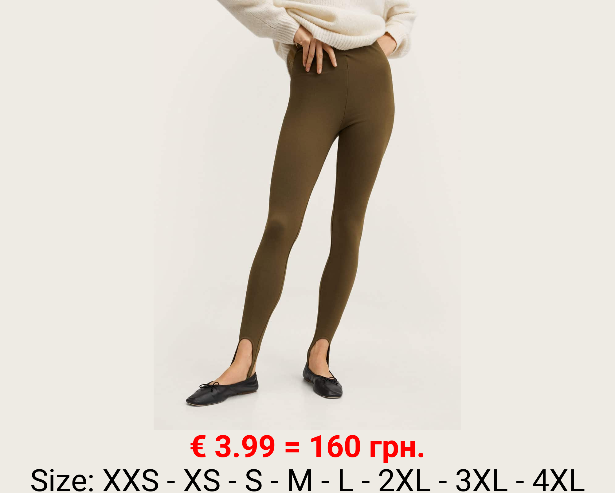 Leggings básicos fuseau 
