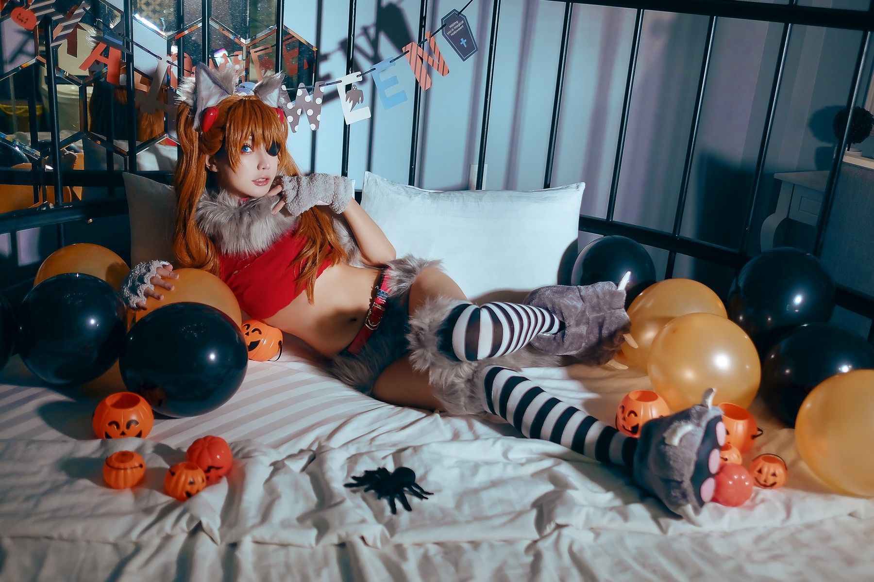 MingTao 明桃 Cosplay Asuka Werewolf 17