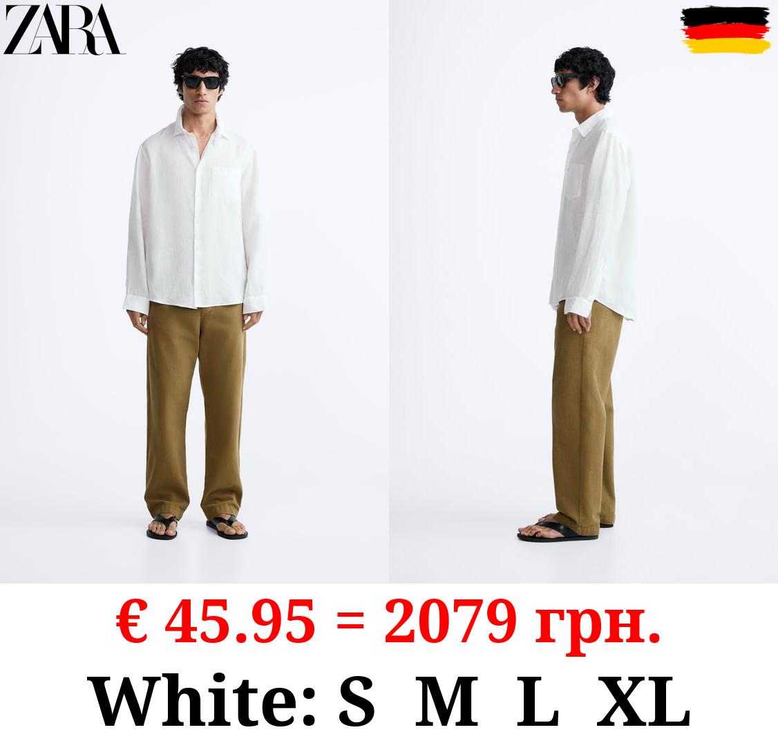 100% LINEN SHIRT
