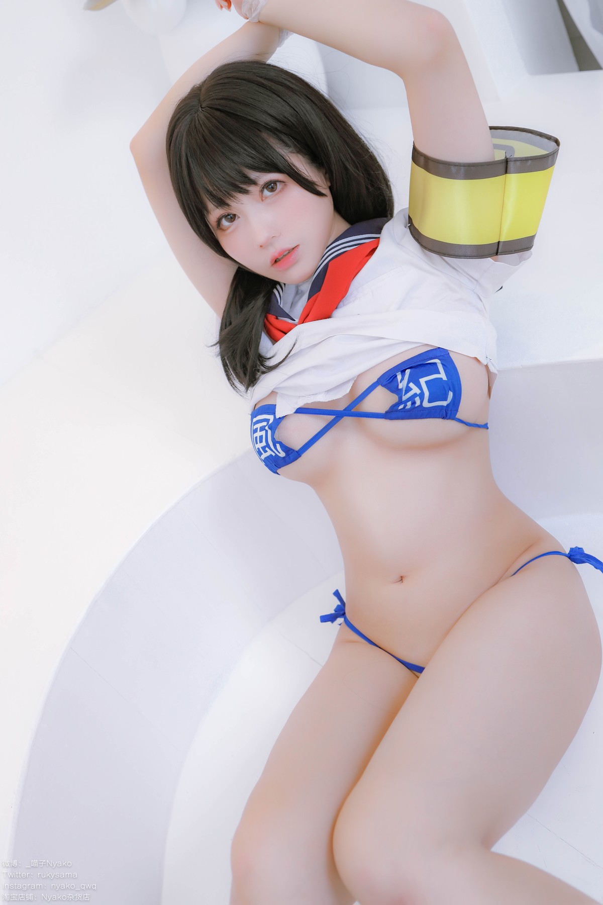 Cosplay Nyako喵子 风纪委员 56