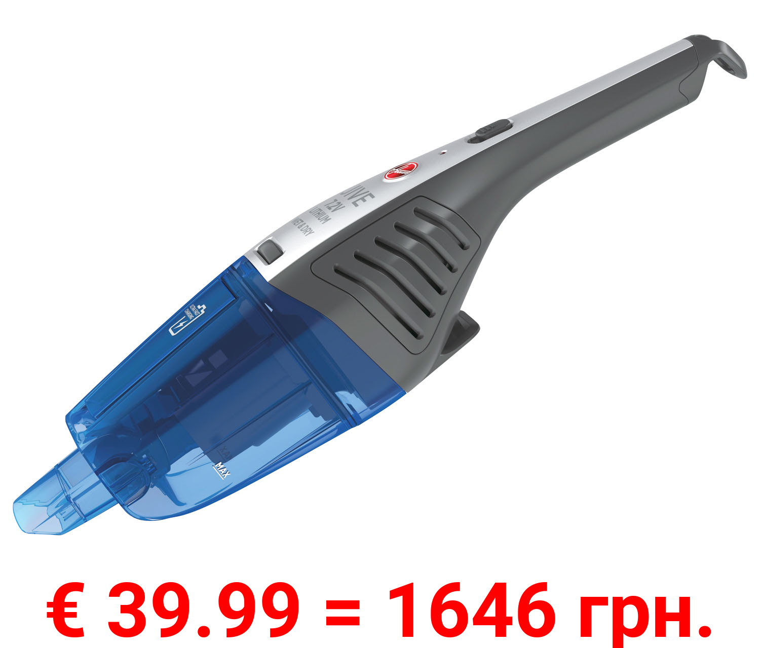 Hoover HJ72WDLB 011 Nass-Trocken Handstaubsauger