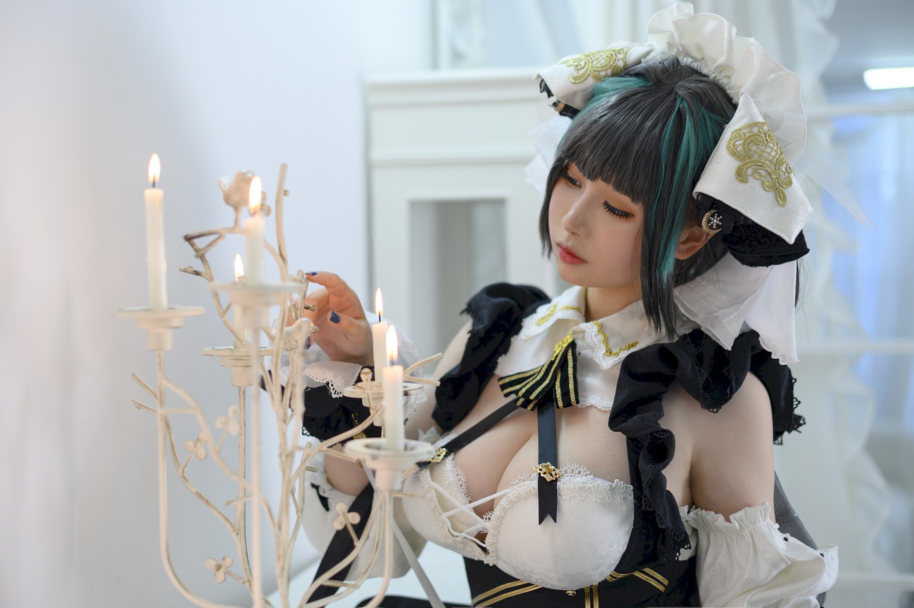 PAKI酱 Cosplay 柴郡 26